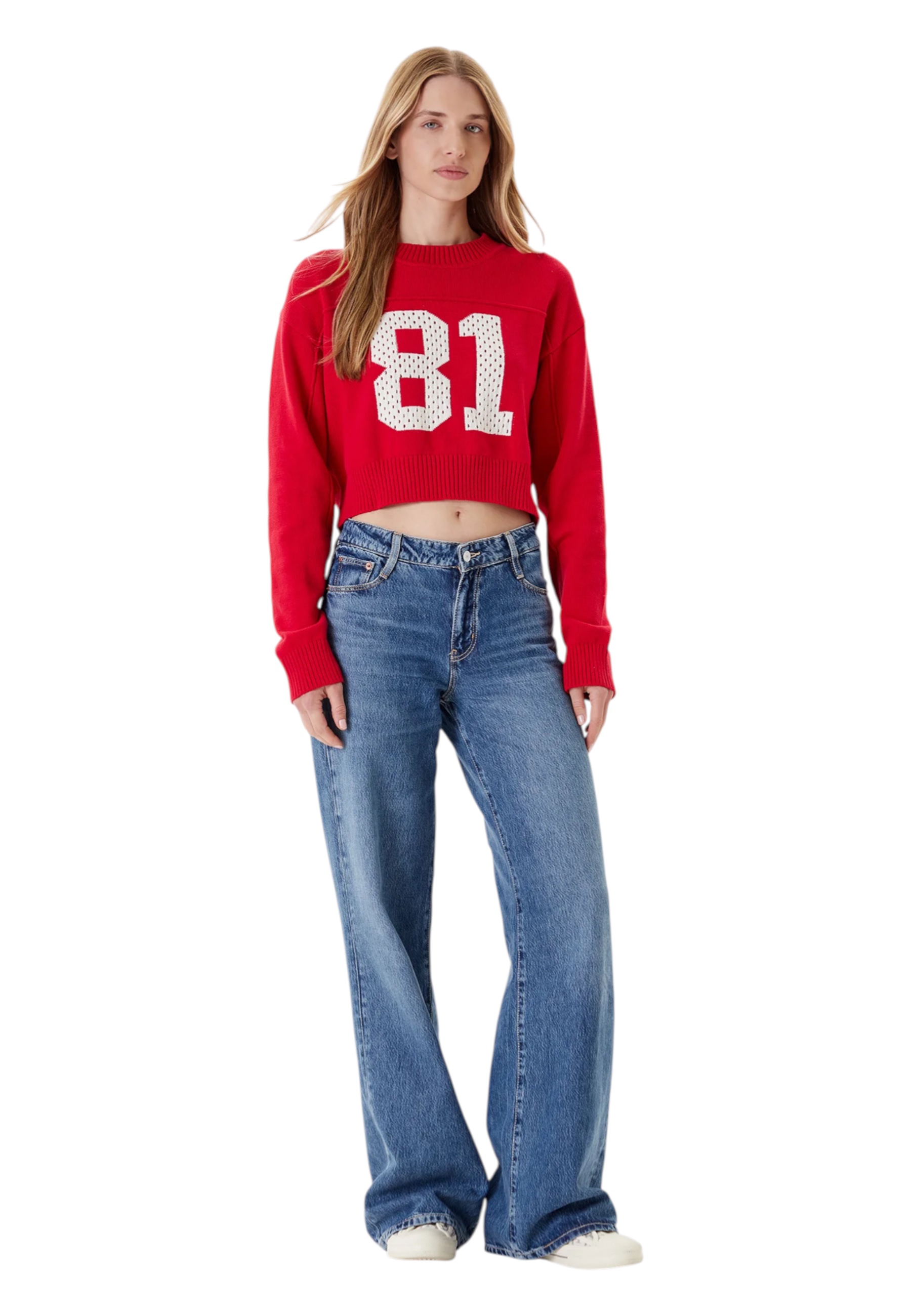 Cropped sweater 81 Woman Guess Jeans