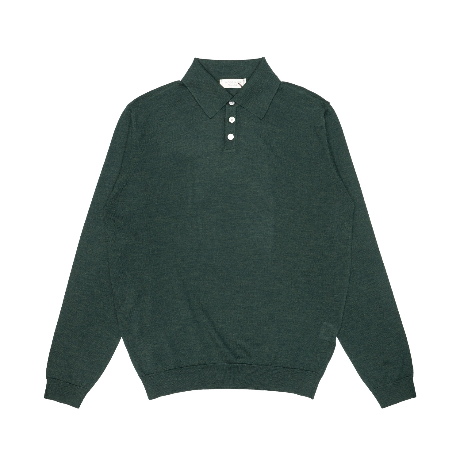 Polo Uomo Wool & Co Maglia 3 Bot. Calata Bosco 