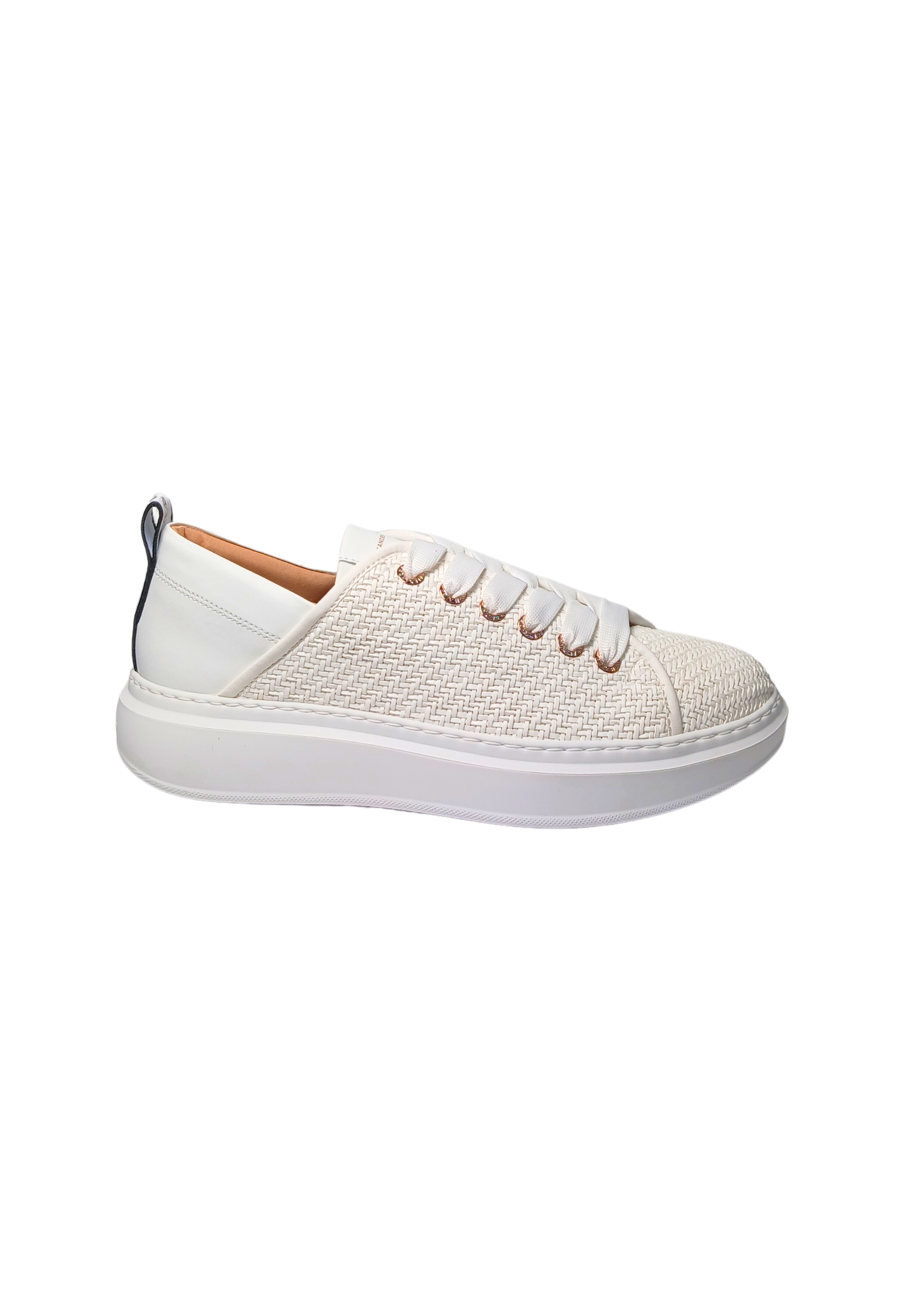 Womens Shoes Alexander Smith Wembley Woman-Total White