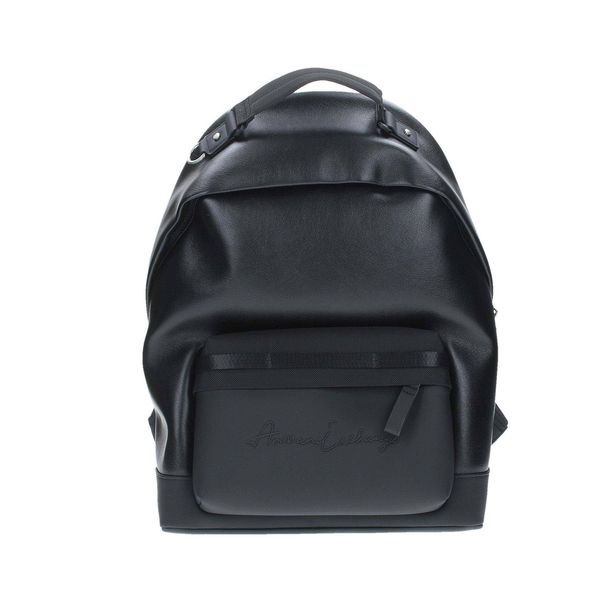 Armani Exchange Backpack Man Xm000233af12131-mc043 Black In Black