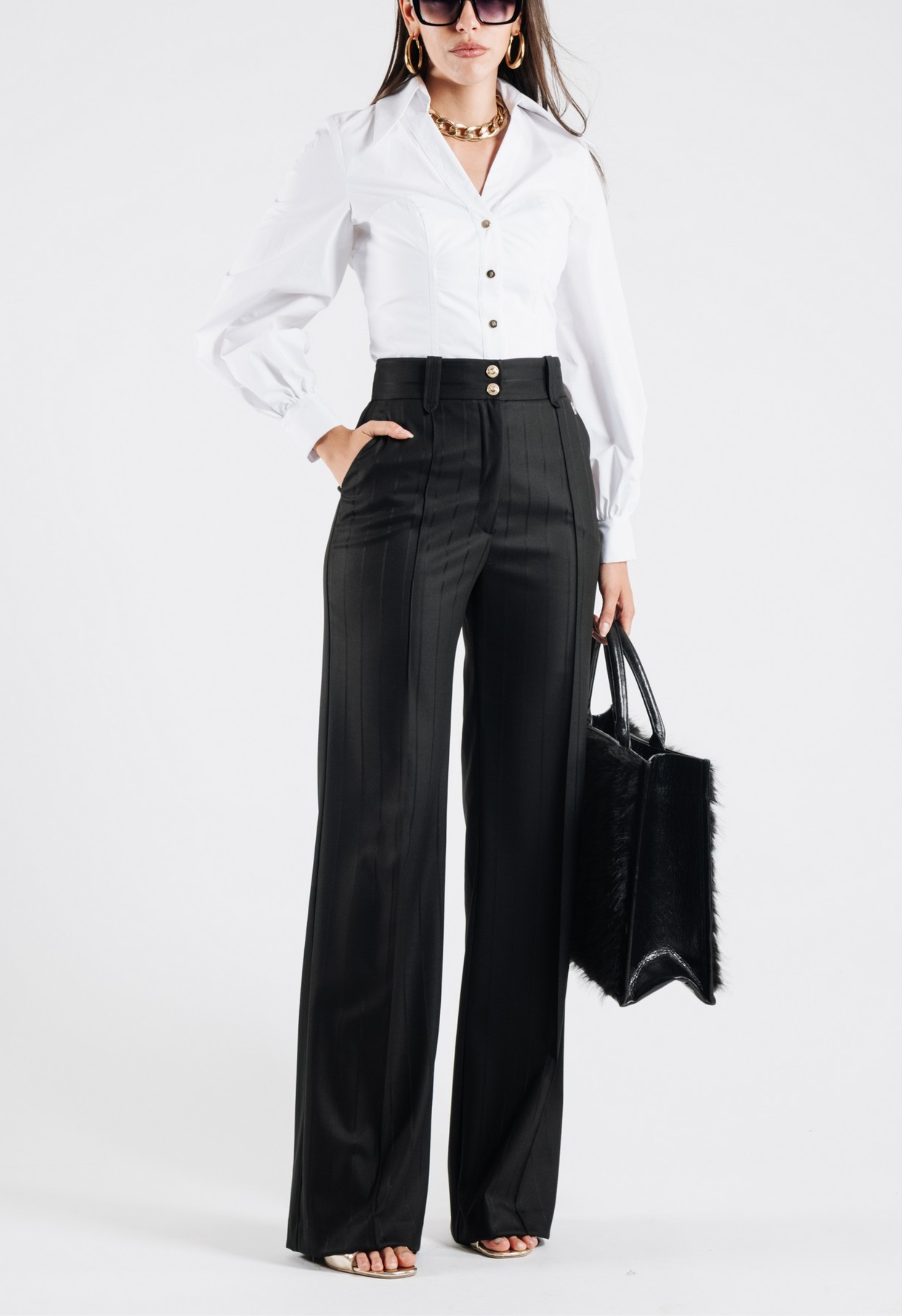 Women's trousers Babylon Straight leg