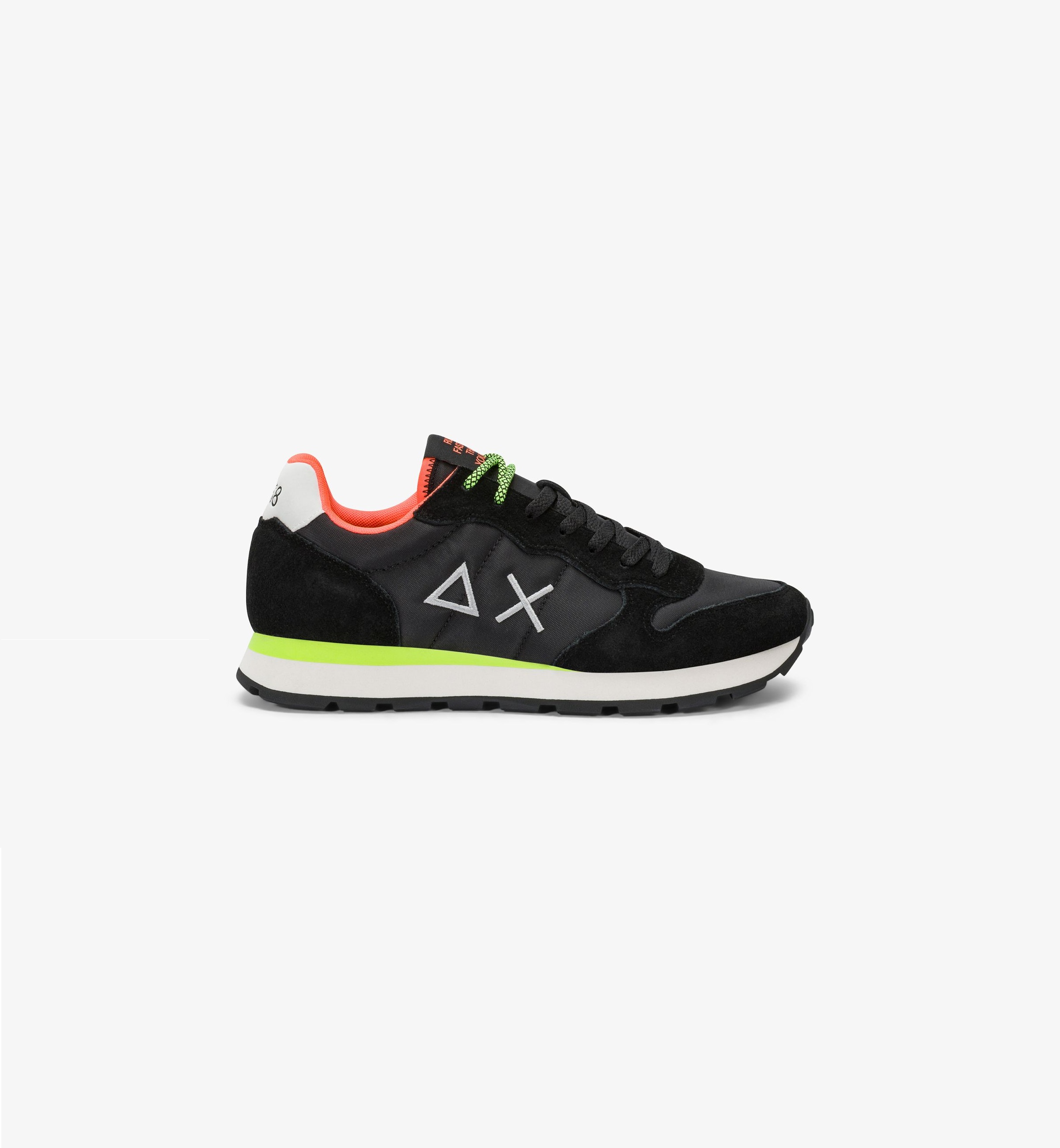 Sneakers Uomo SUN68 Tom fluo nero