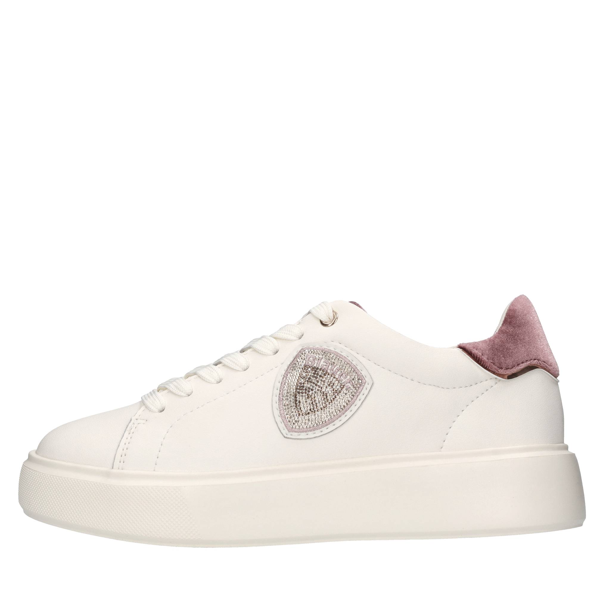 Blauer WeiBe Sneaker