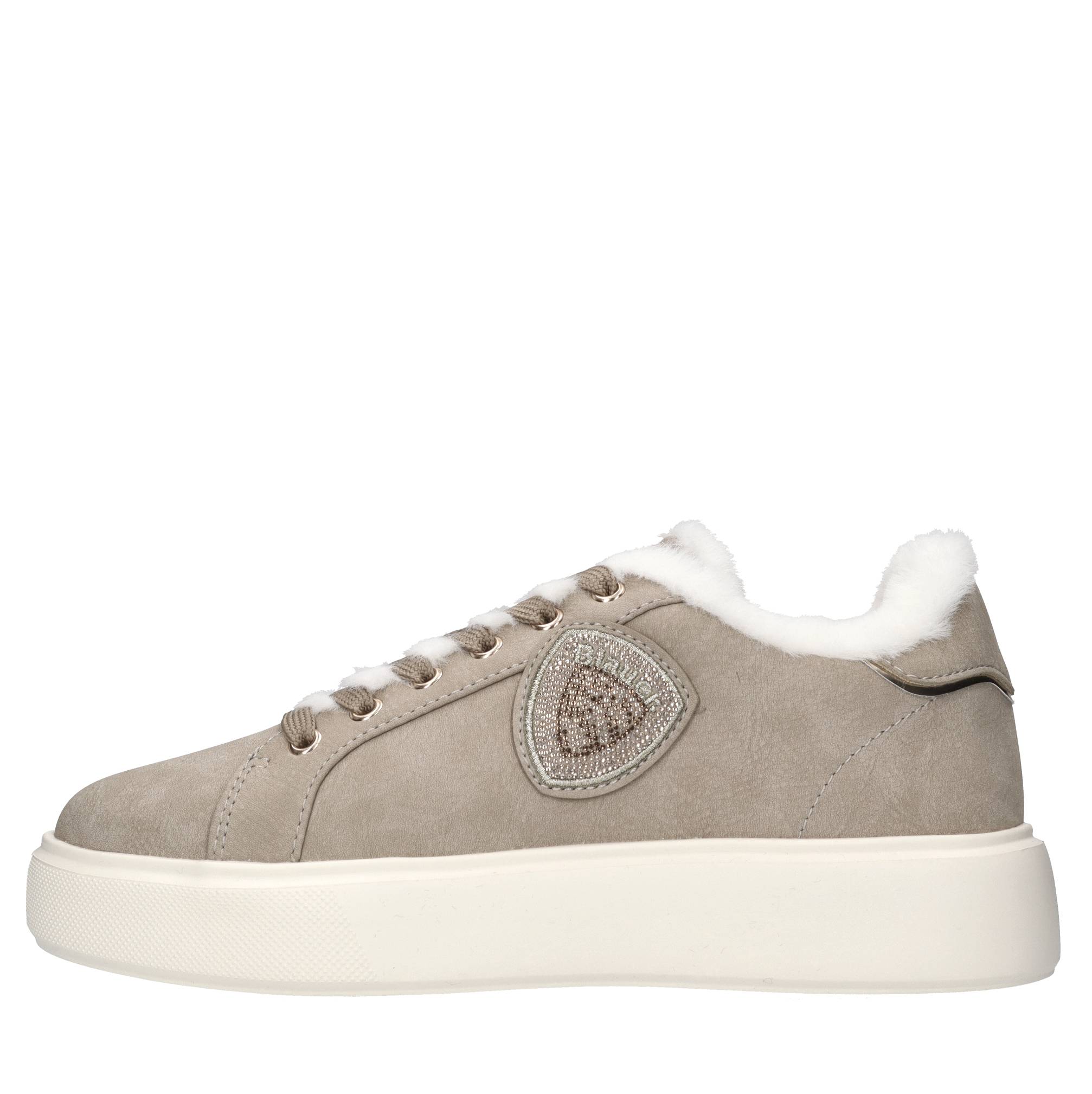 Blauer Beige Sneakers