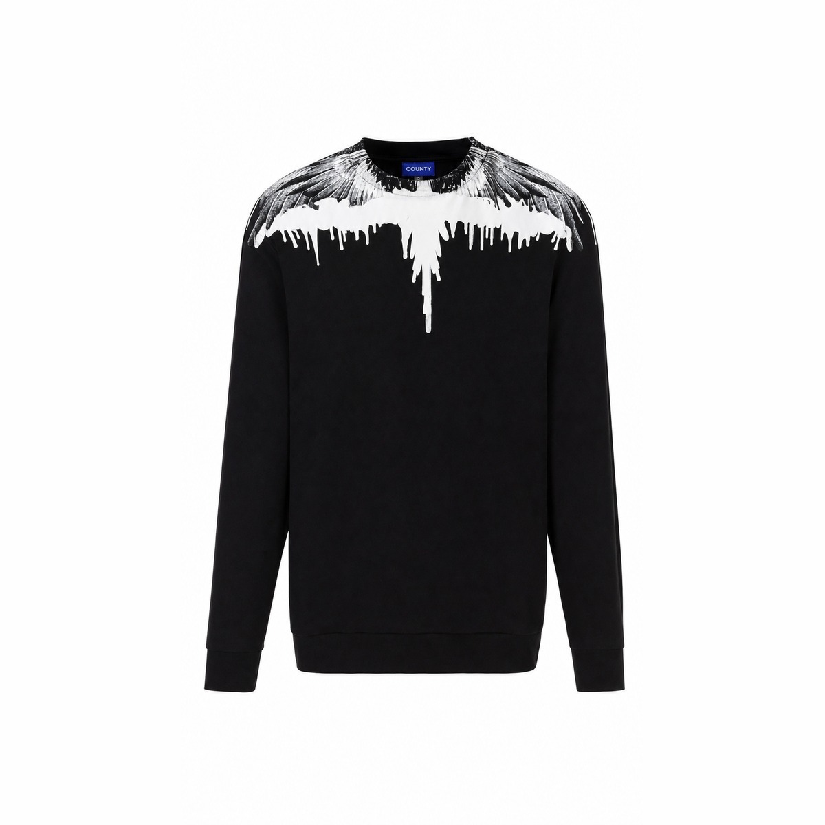 County Of Milan Shirts Schwarz