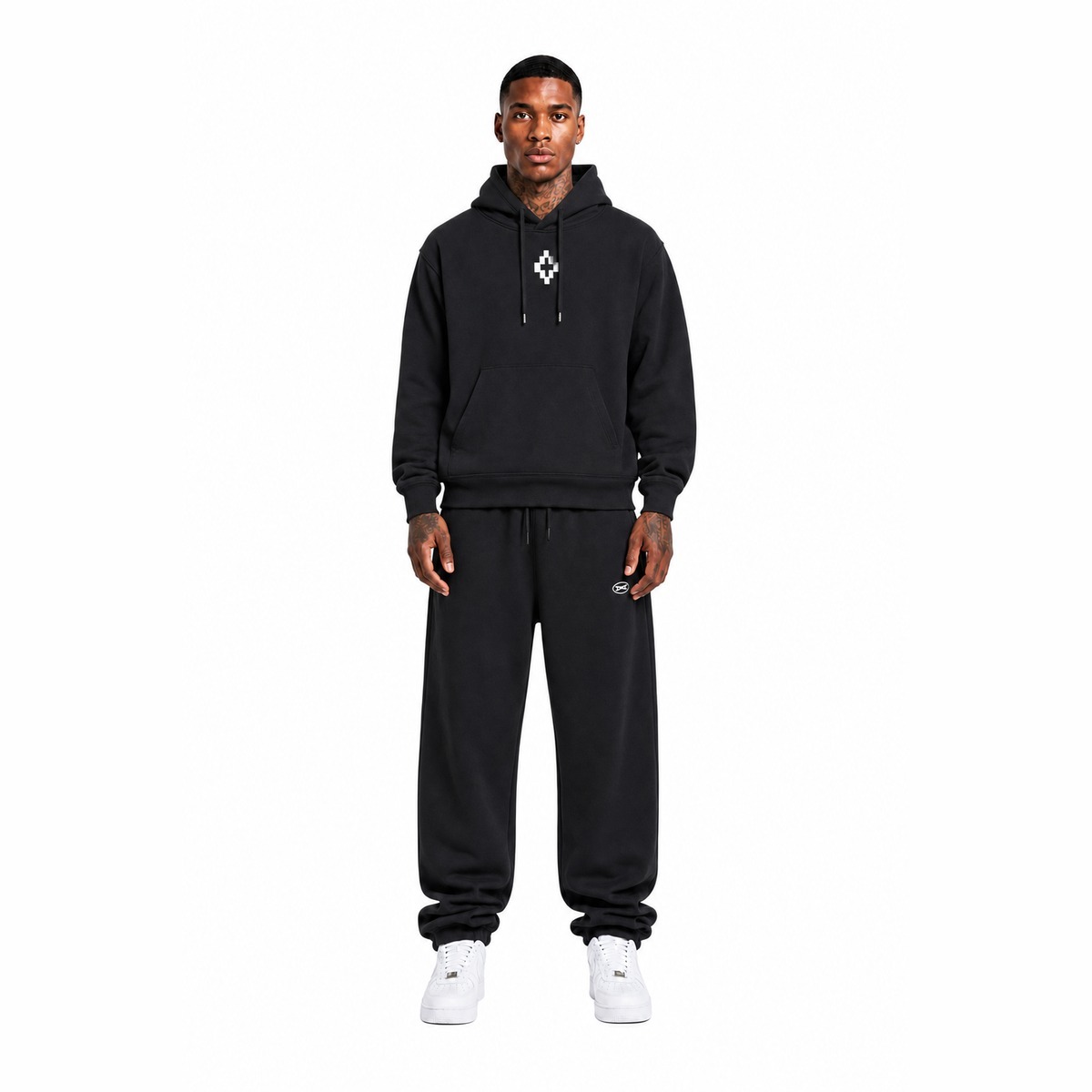 County Of Milan Shirts Schwarz