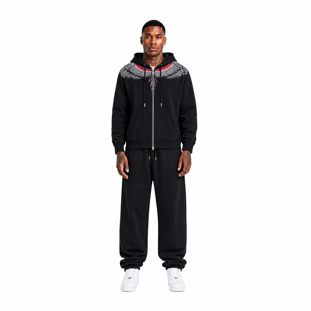 County Of Milan Shirts Schwarz