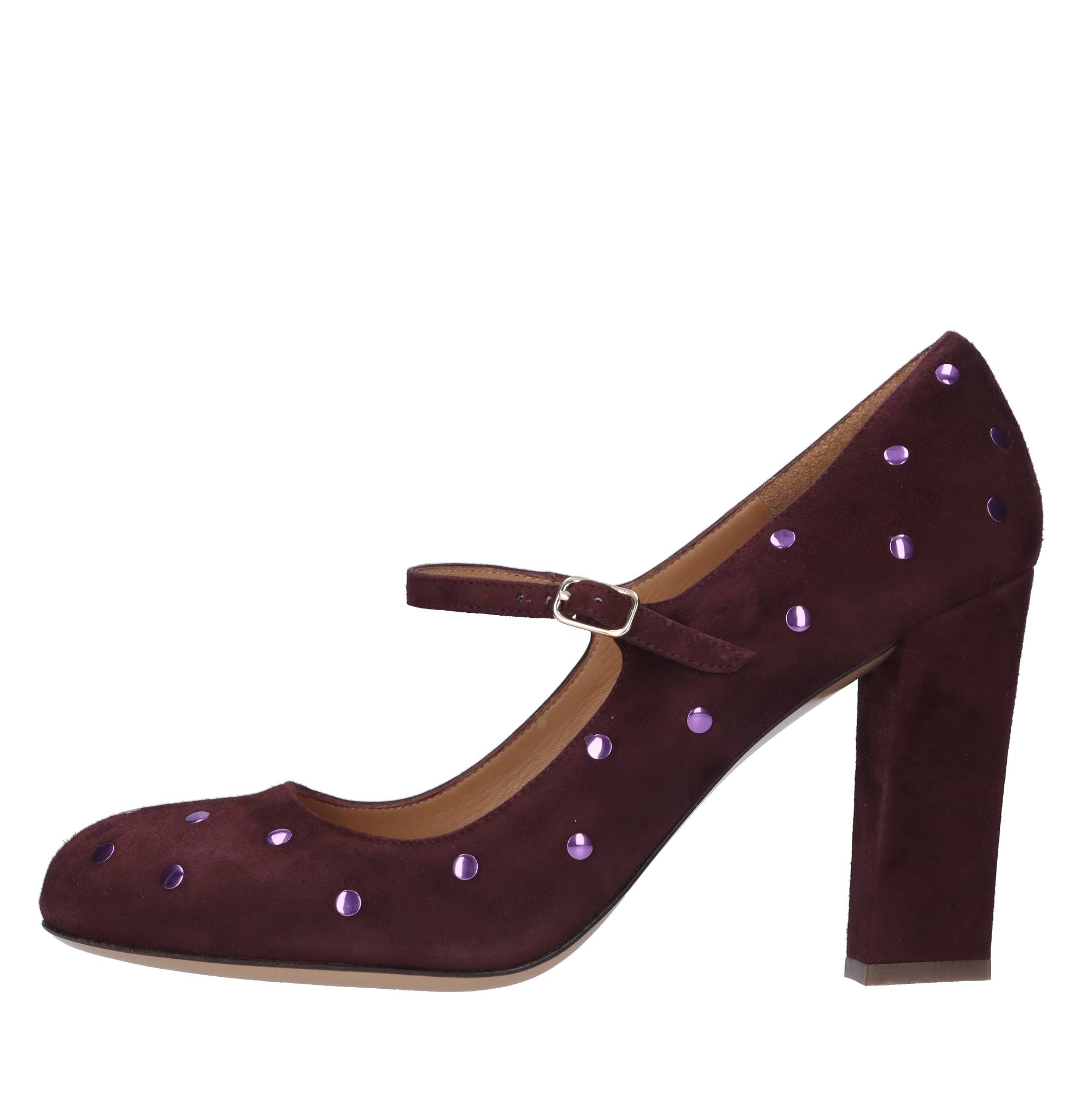 Chie Schoenen met hak Bordeaux