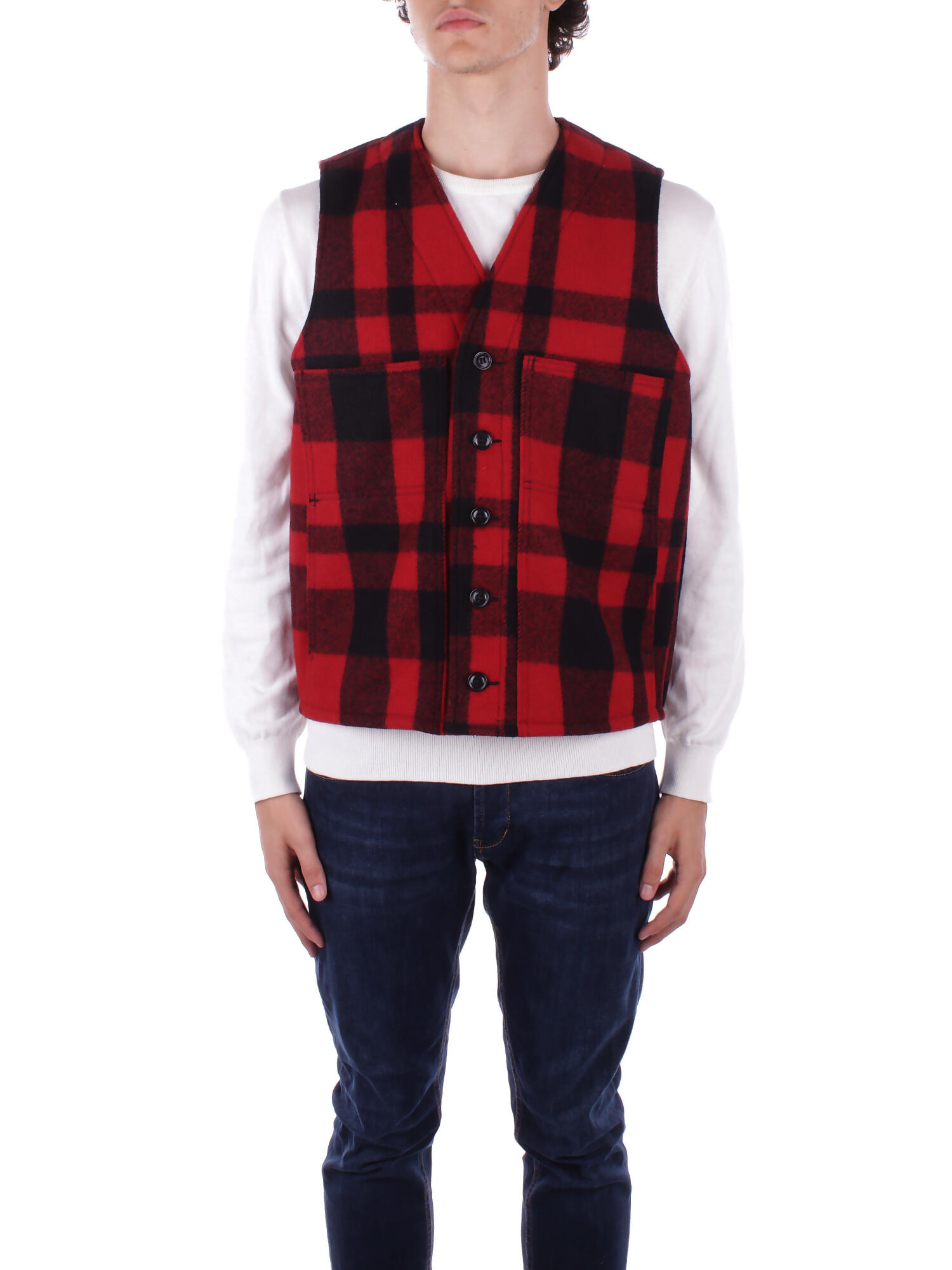 Filson Giacconi Red black plaid