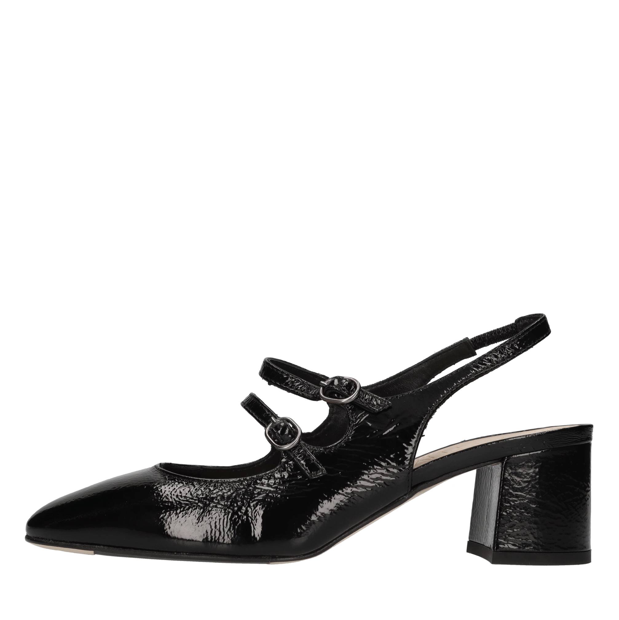 anima Anima Schuhe mit schwarzem Absatz, nero scuri
