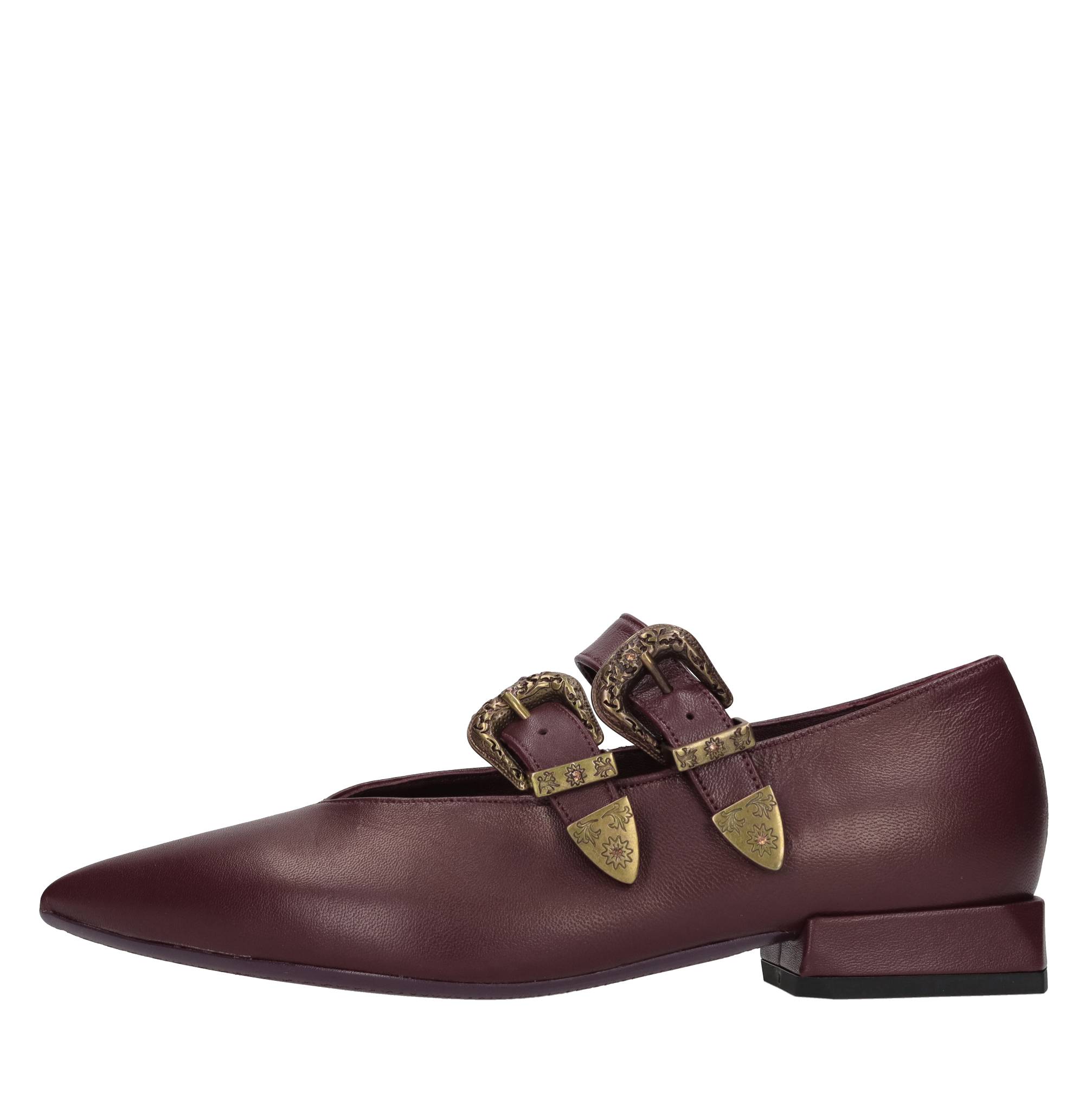 Lorenzo Mari Lage schoenen Bordeaux