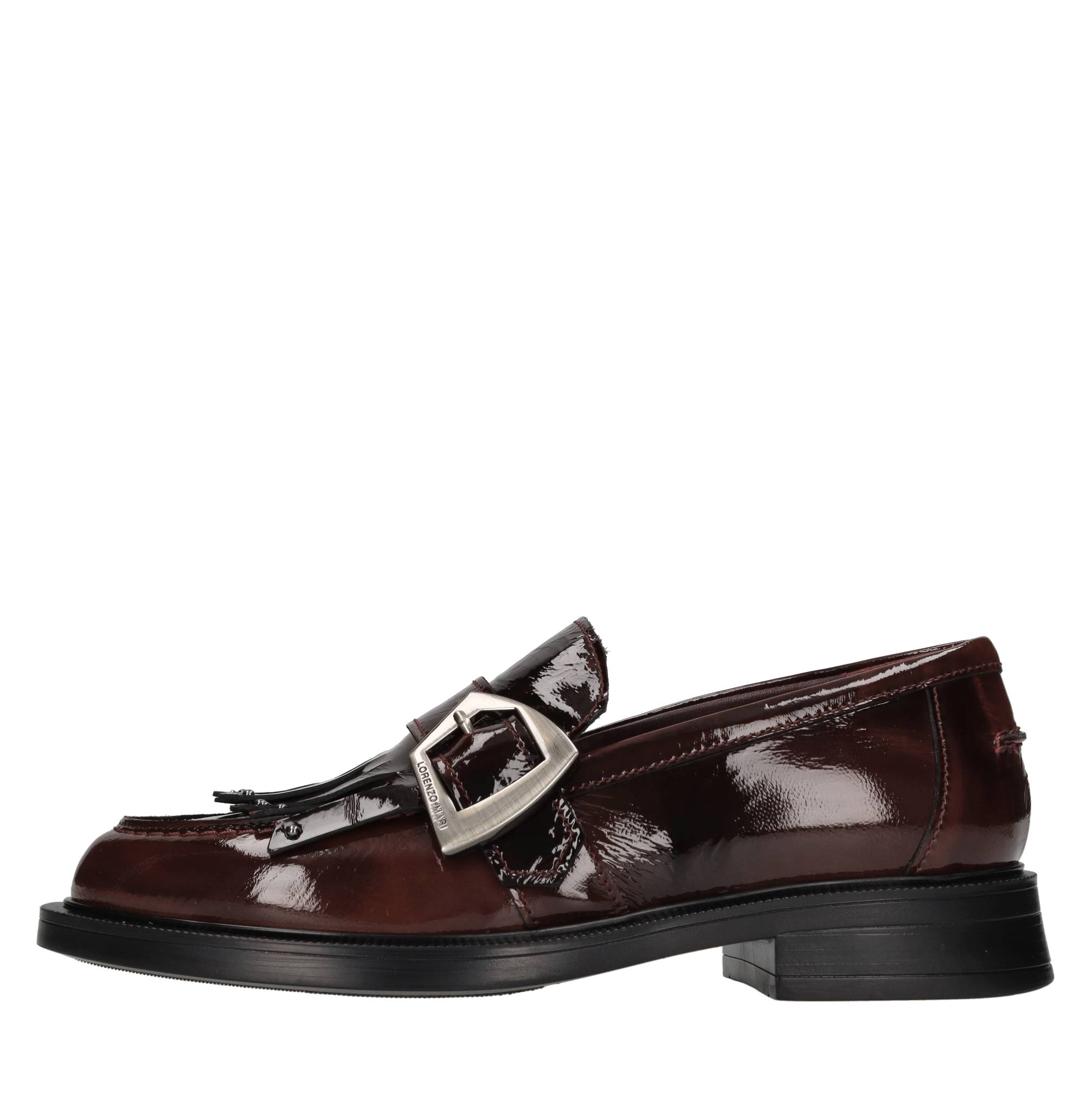 Lorenzo Mari Lage schoenen Bordeaux