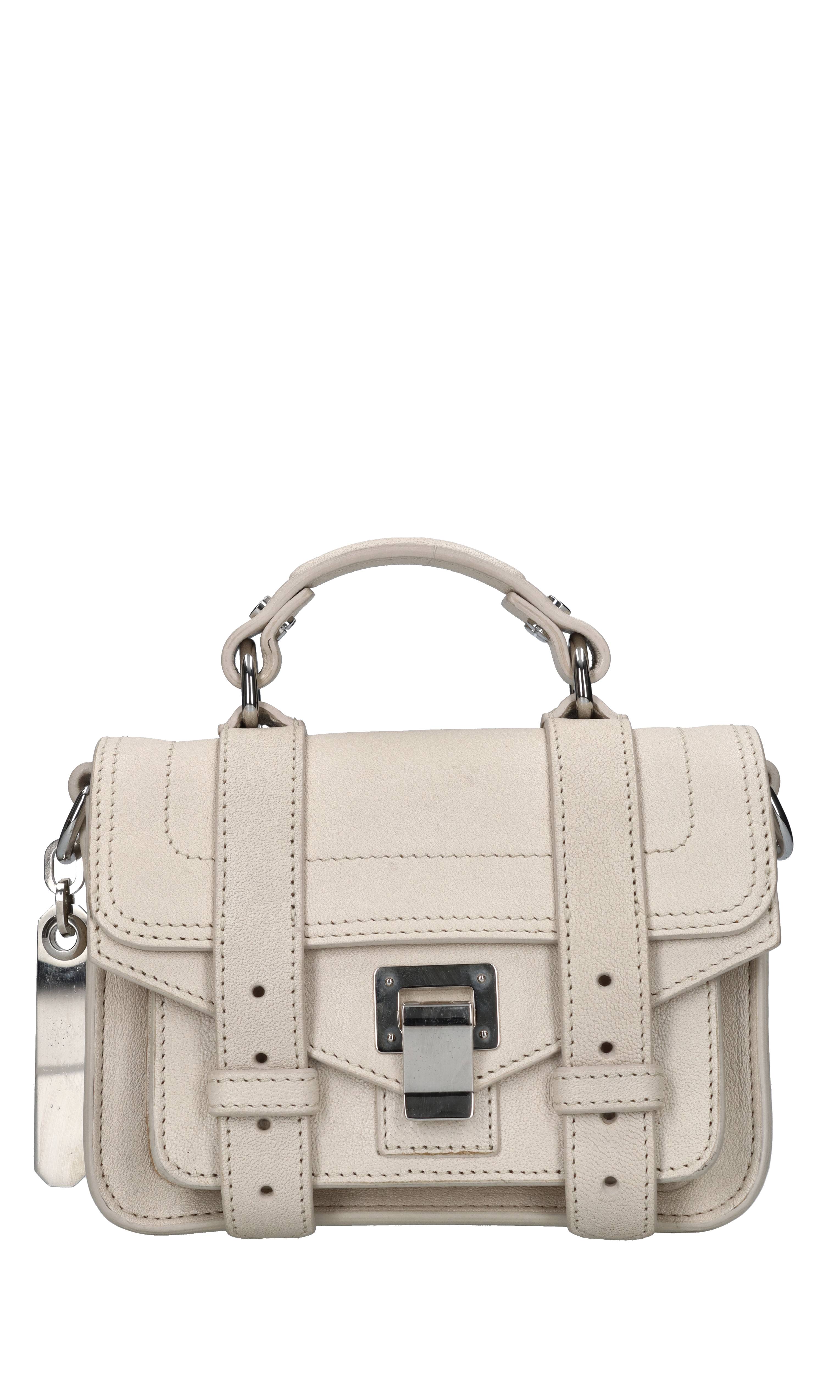 Crossbody Bags - PS1 Micro Crossbody Bag Lamb Leather - in taupe - Crossbody Bags für Damen