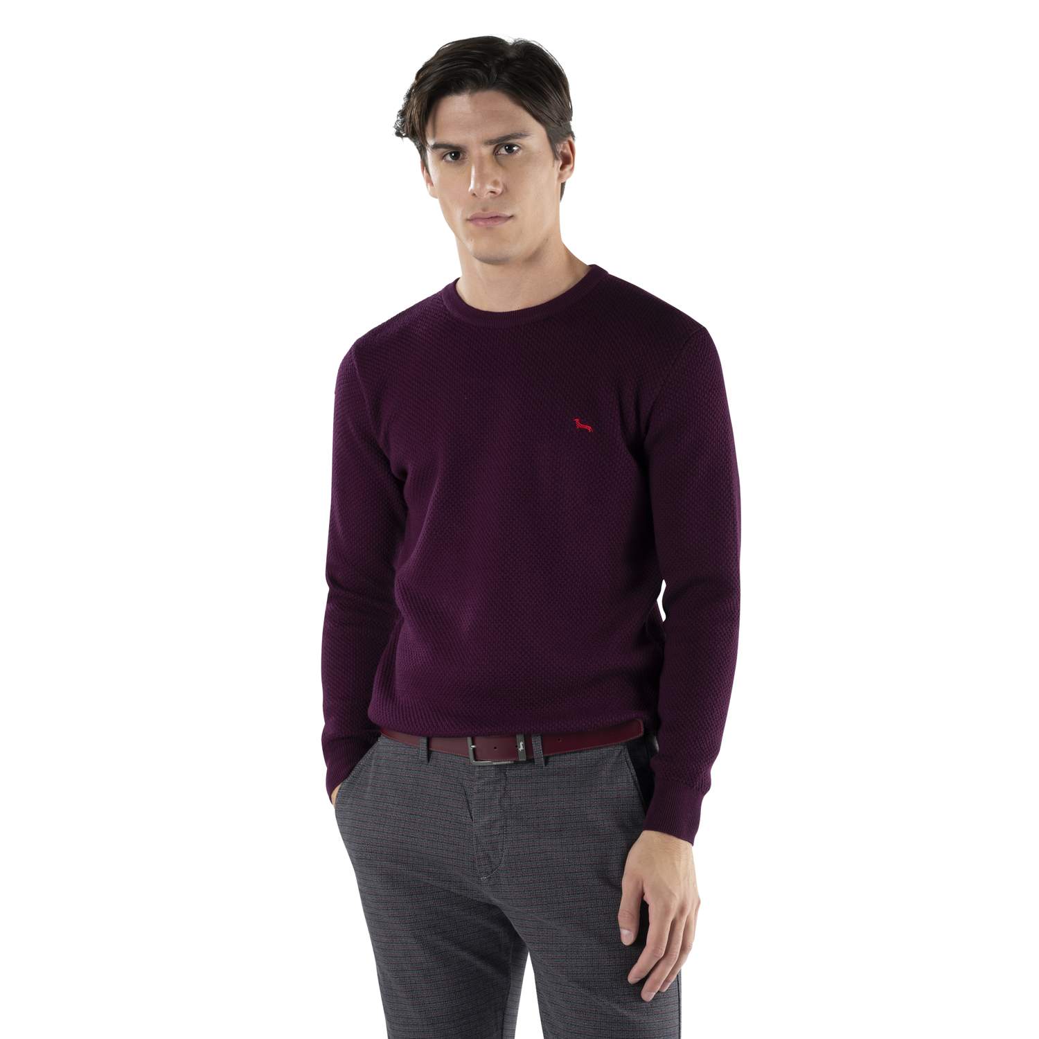 Harmont-blaine Harmont & Blaine Sweaters Purple In Viola Blu E Verdi
