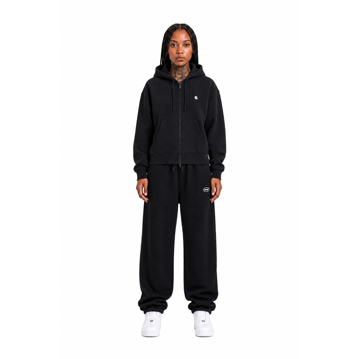 Carhartt Overhemden zwart