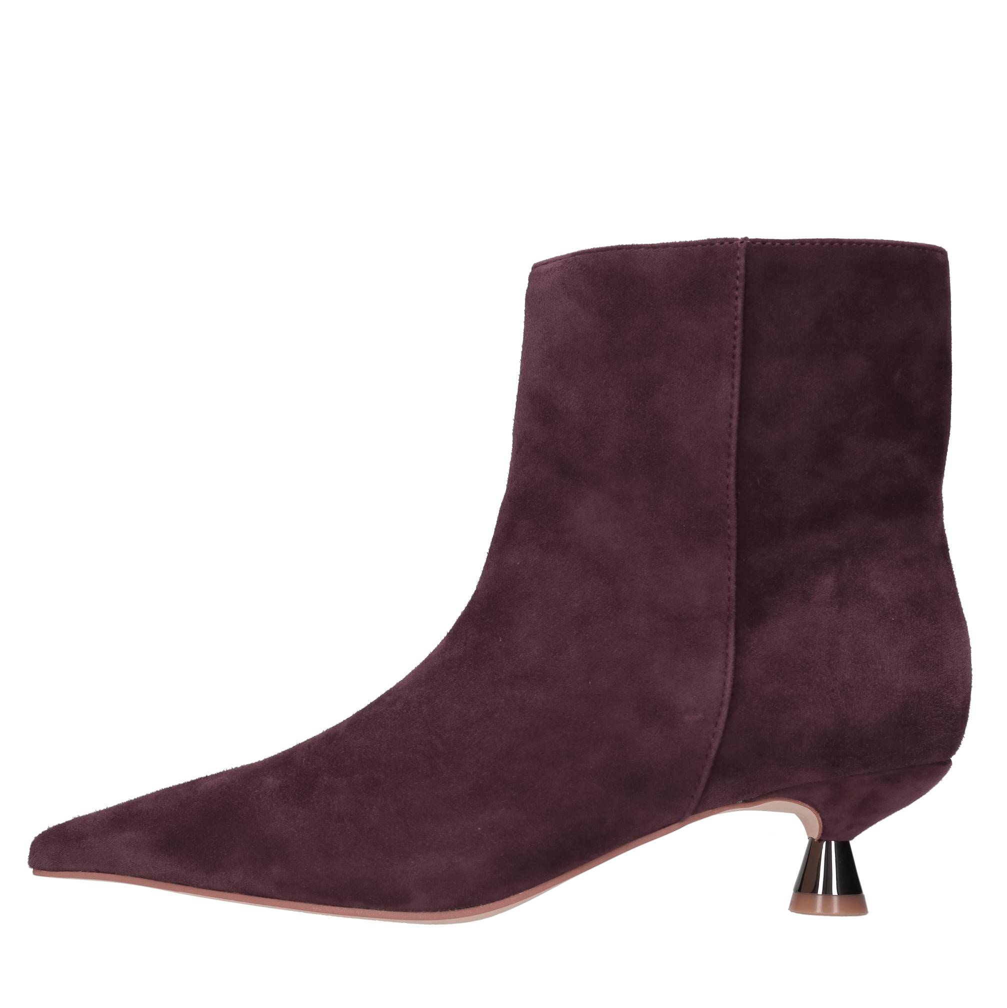 Alma En Pena Alma En Pena Damenstiefel mit Fellfutter, bordeaux