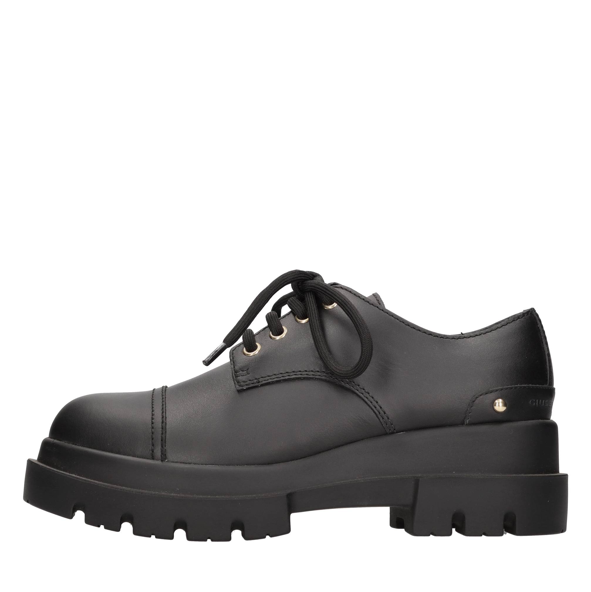 Giuseppe Zanotti Flat Shoes Black In Nero Scuri