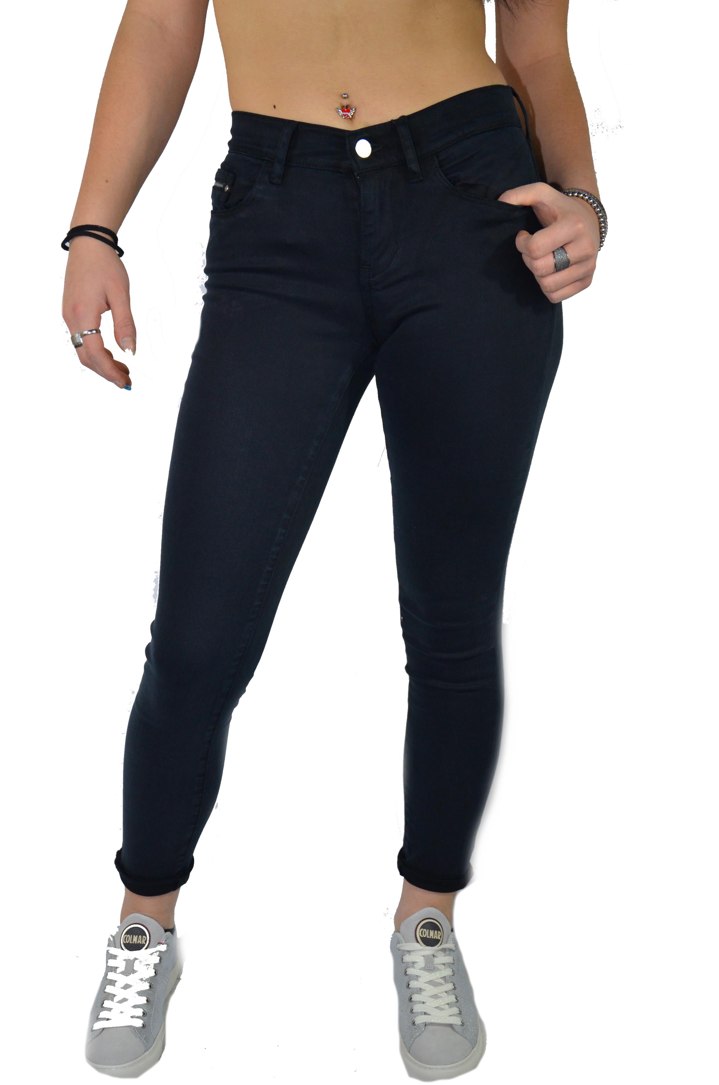 Calvin Klein Trousers Blue In Black