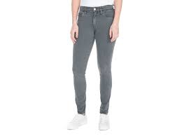 Calvin Klein Trousers Grey In Grigio Neri E Grigi