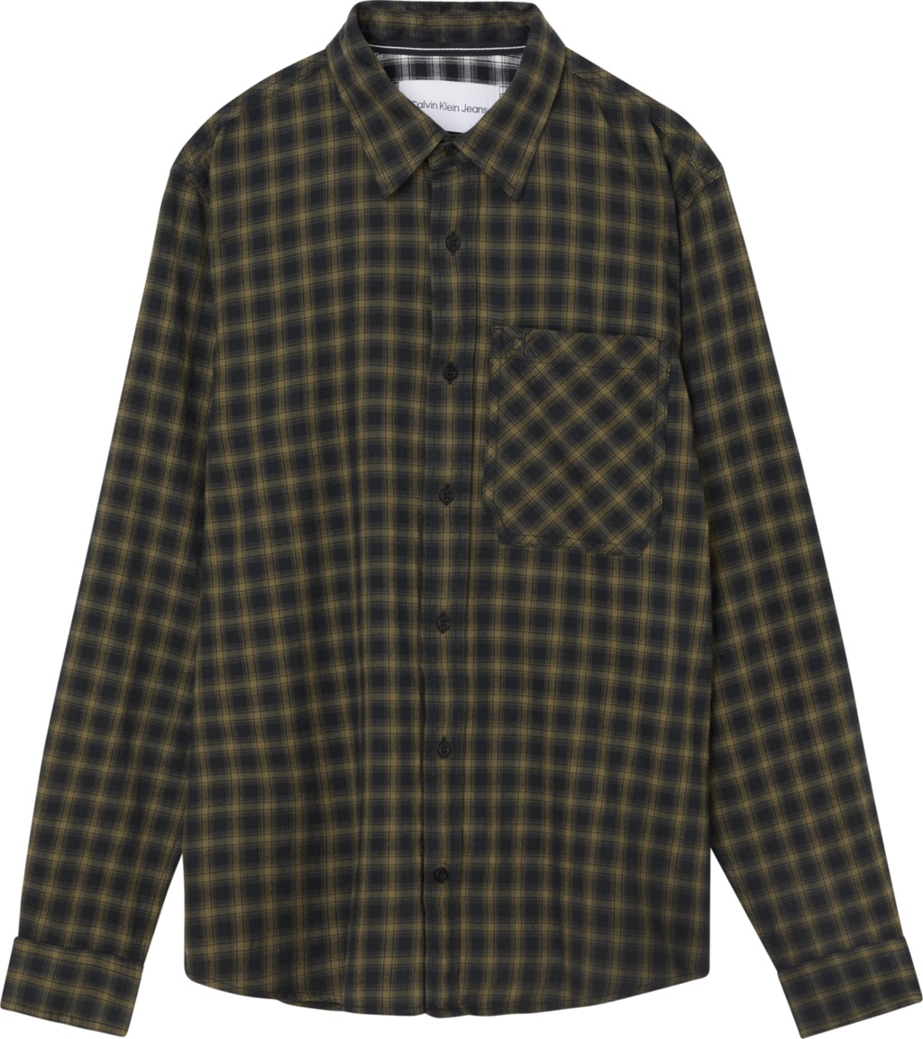 Calvin Klein Grune Hemden