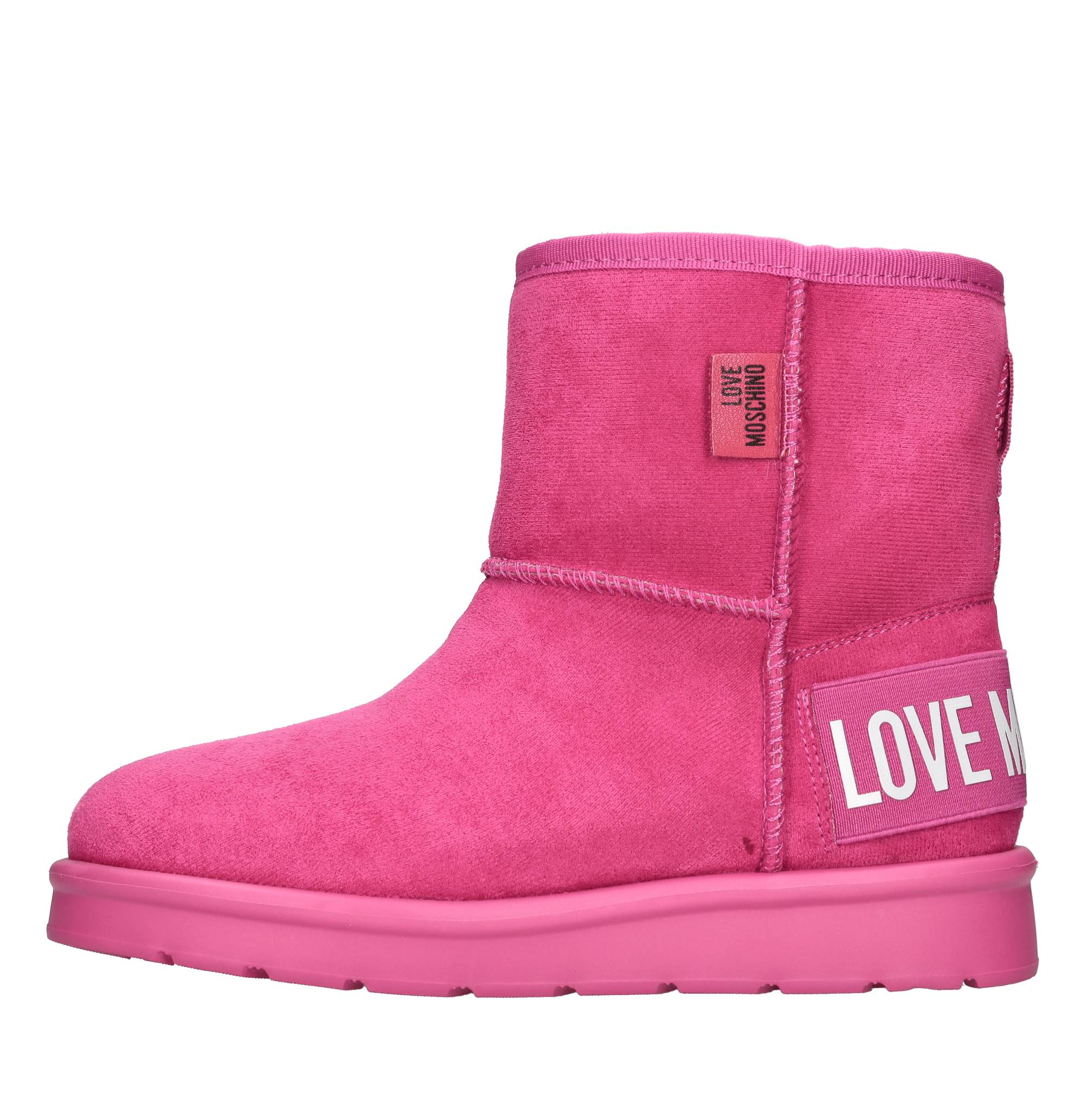 Love Moschino Boots Fuchsia