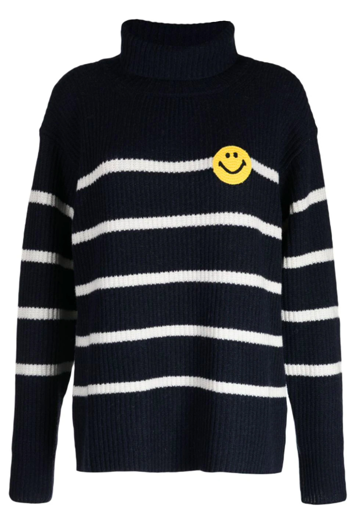 Joshua Sanders High-neck Long-sleeved Sweater In Blu Blu E Verdi
