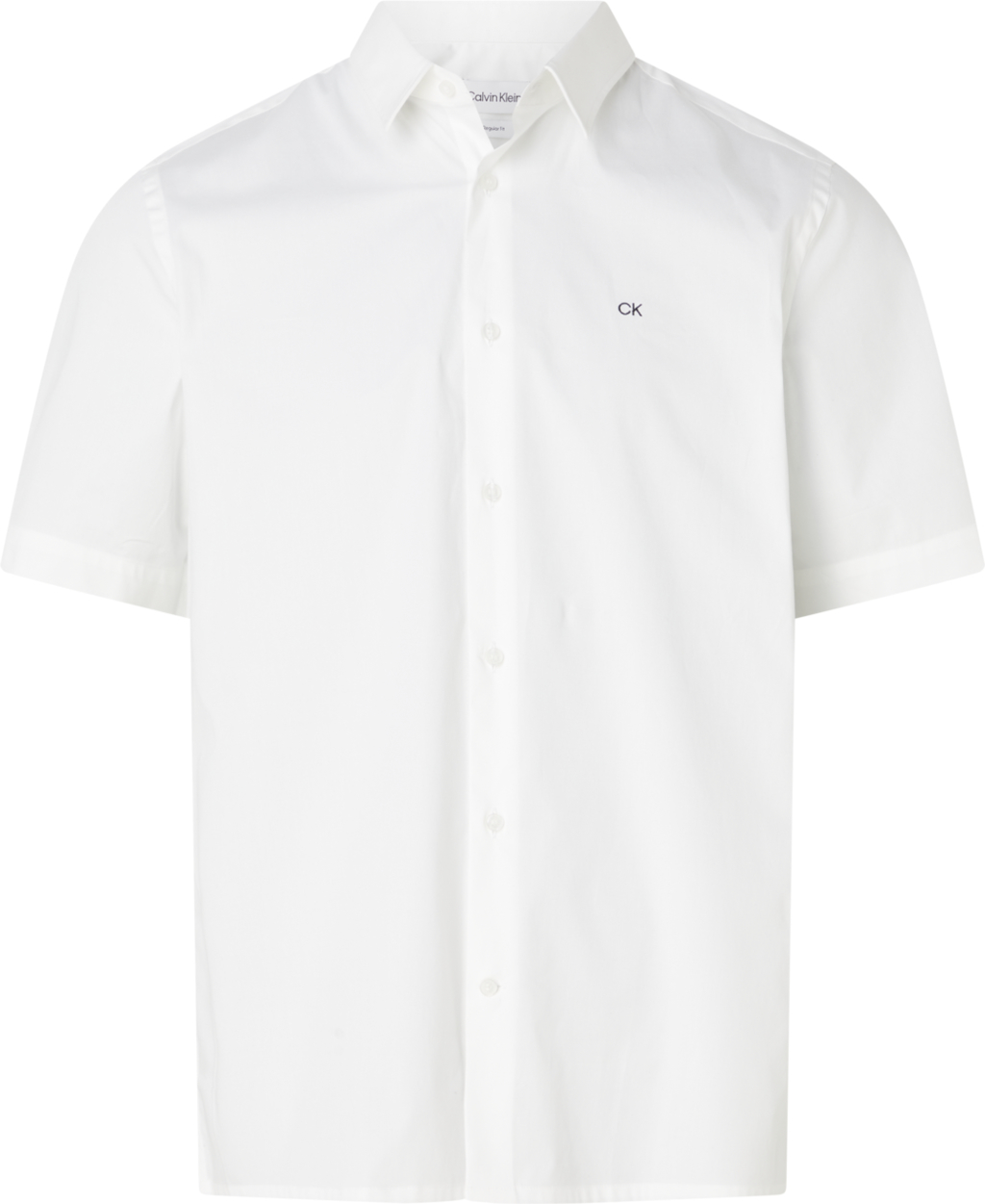 Freizeithemd mit Logo-Stitching Modell STRETCH POPLIN
