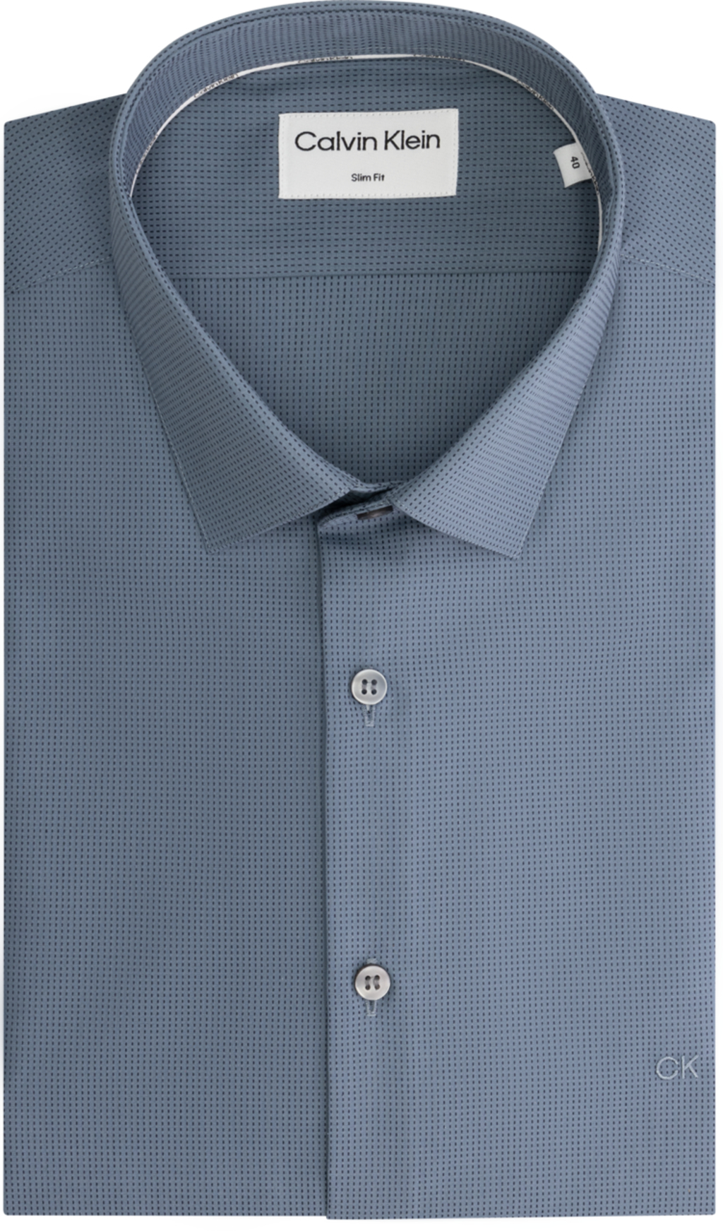 Calvin Klein Grune Hemden