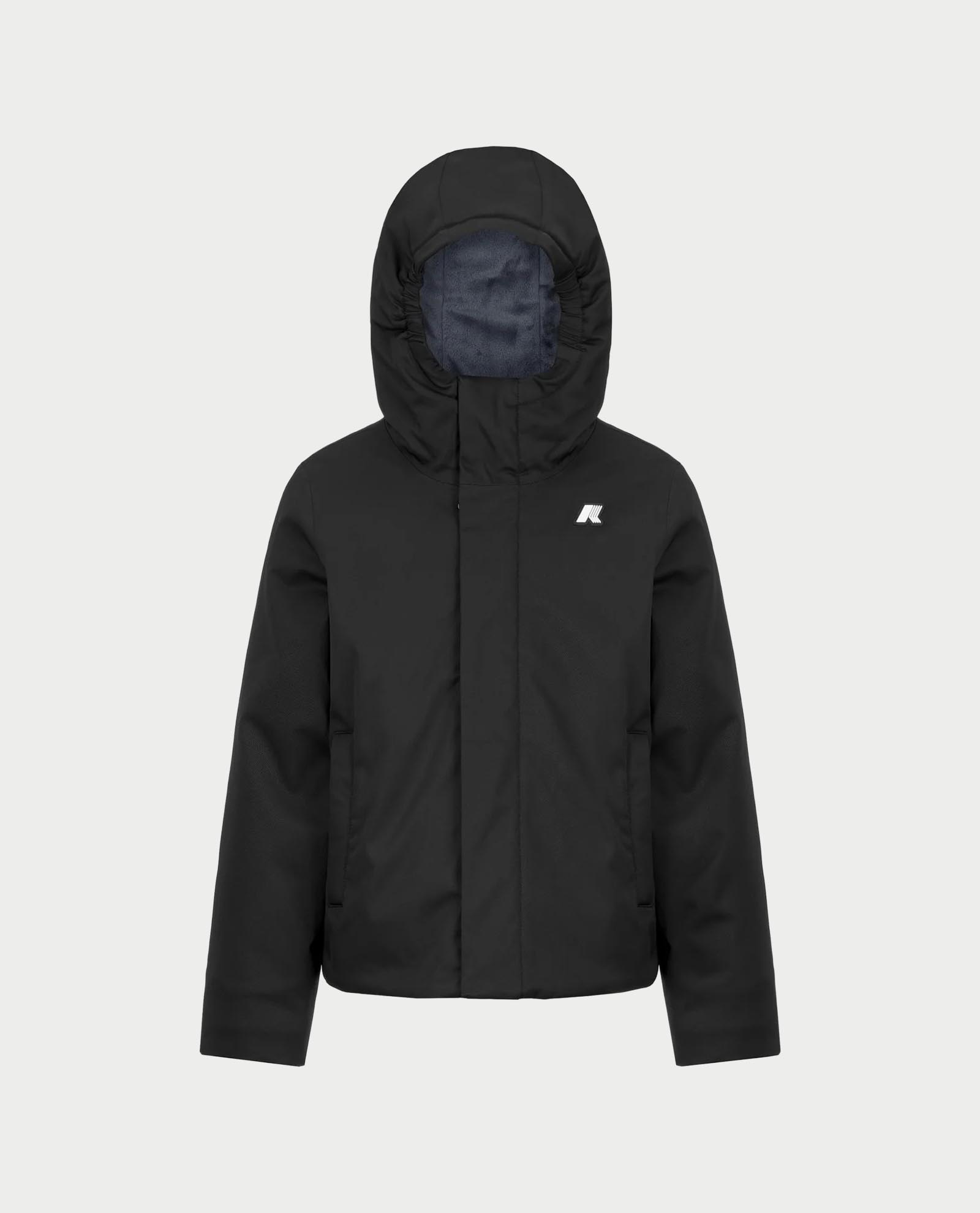 K-way Kids'  Coats In Nero Scuri