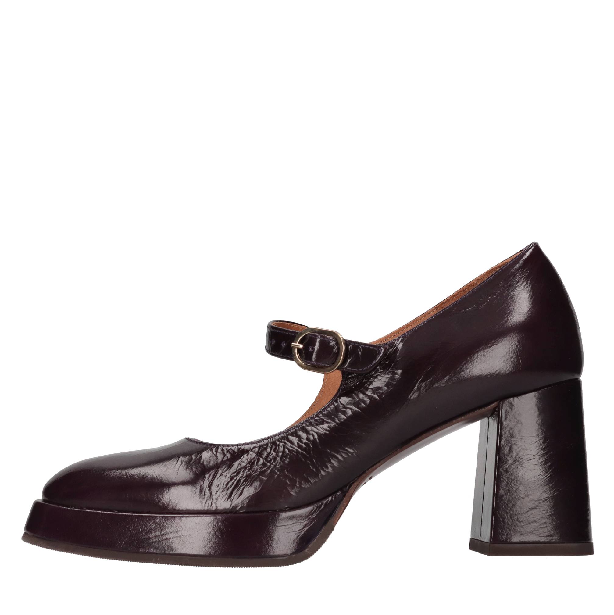 Chie Mihara With Heel Bordeaux