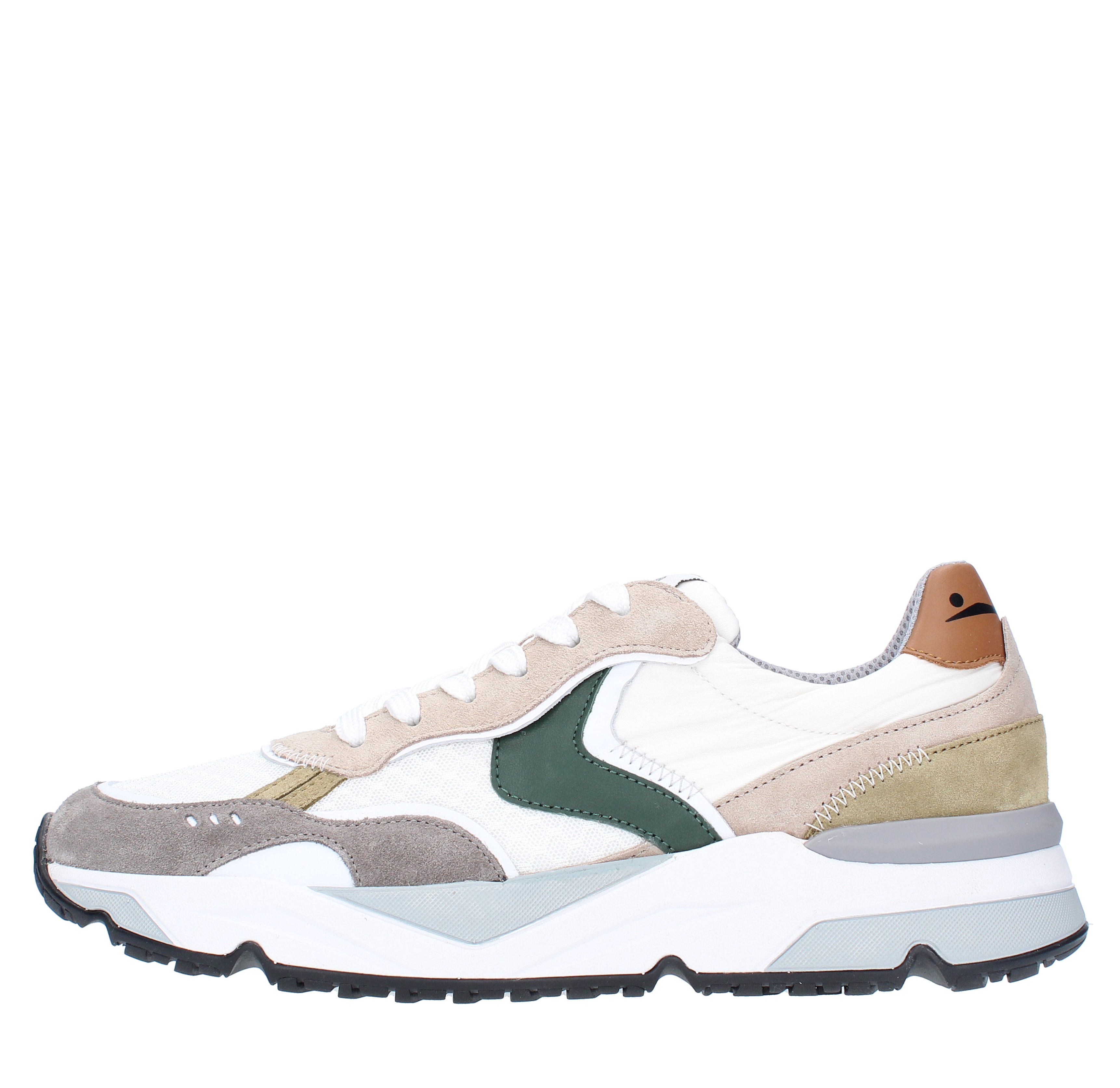 Voile Blanche Sneakers In Grey/white/beige