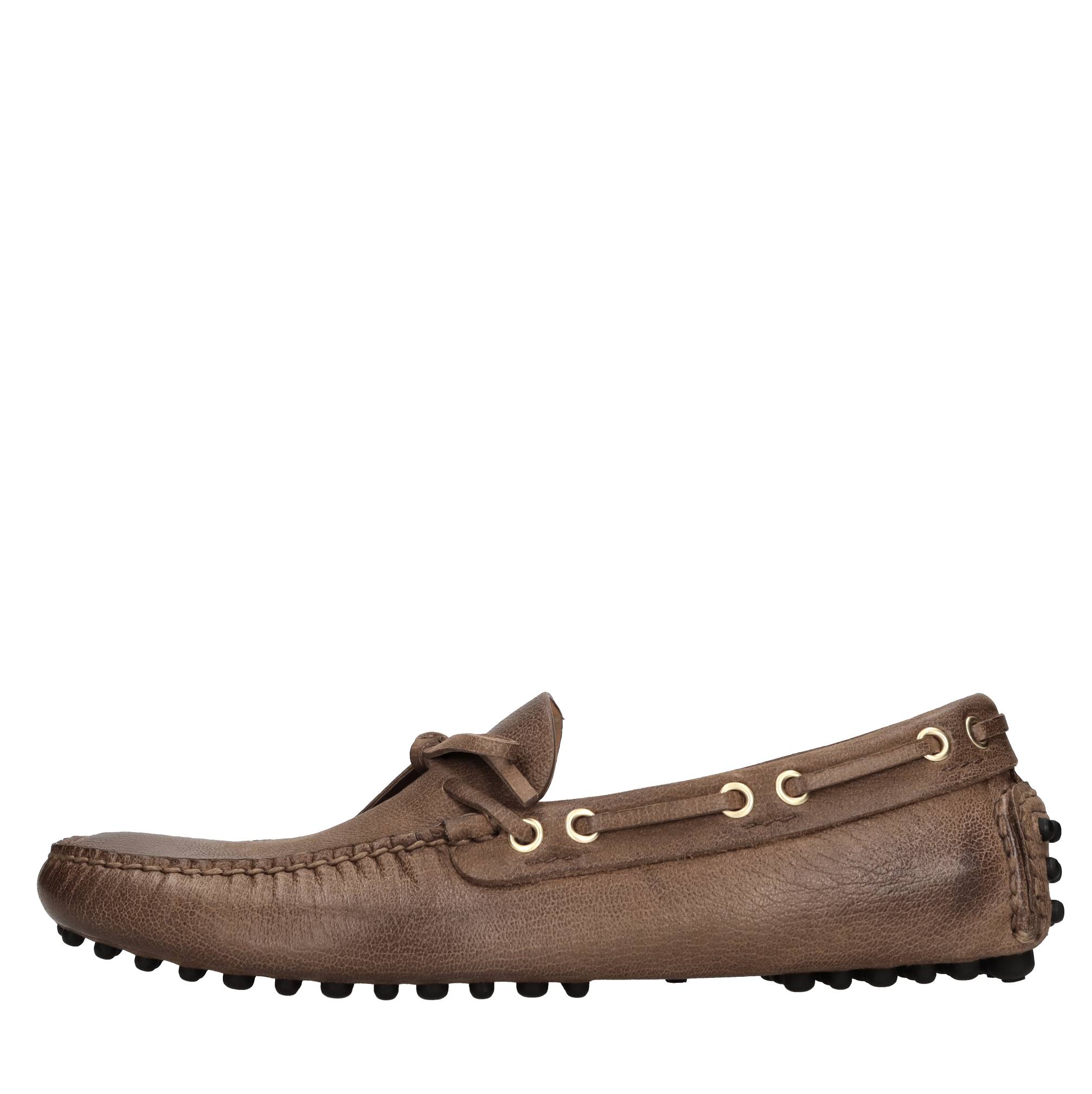 Car Shoe Flat shoes Brown