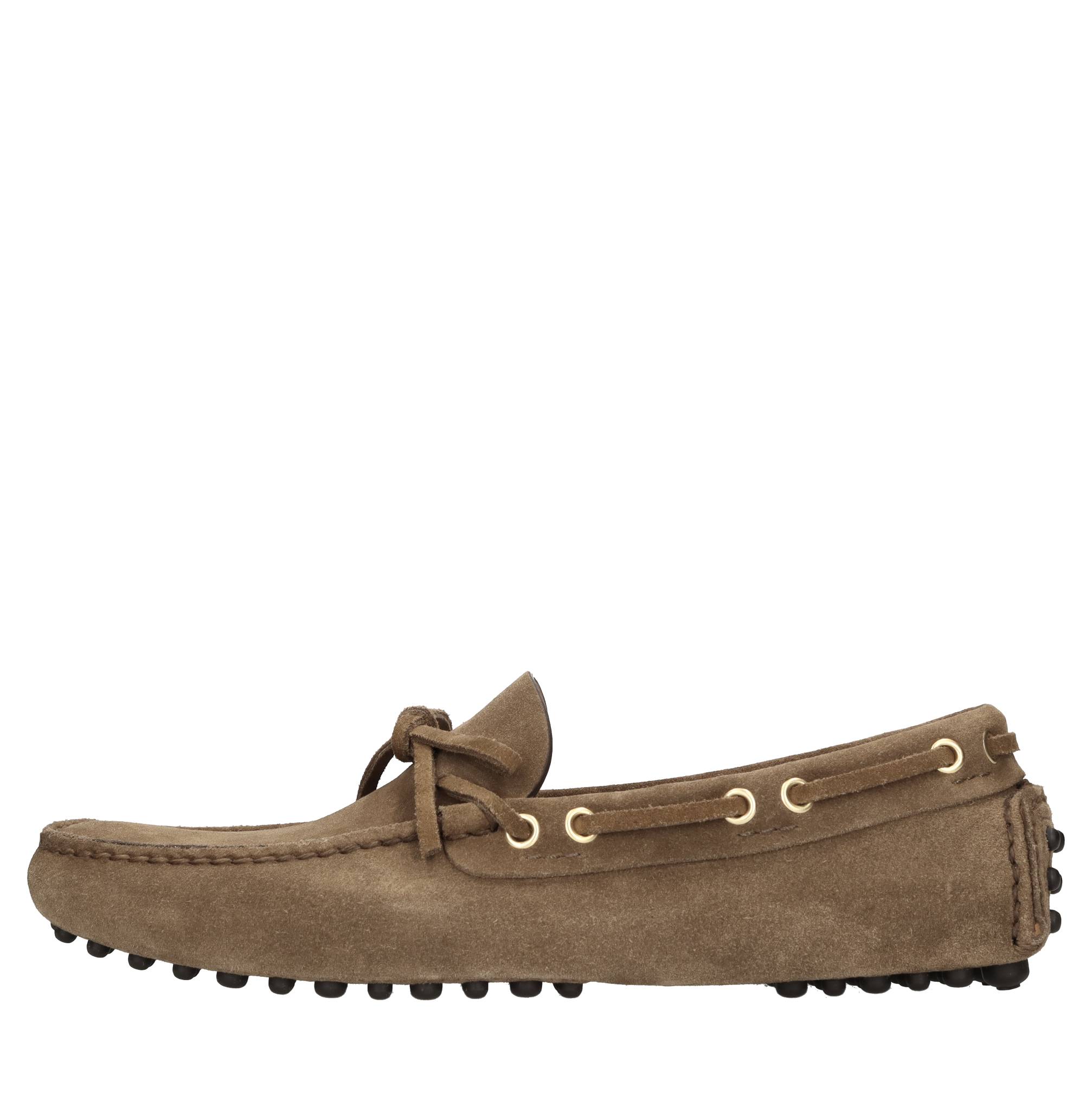 Car Shoe Flat shoes Brown