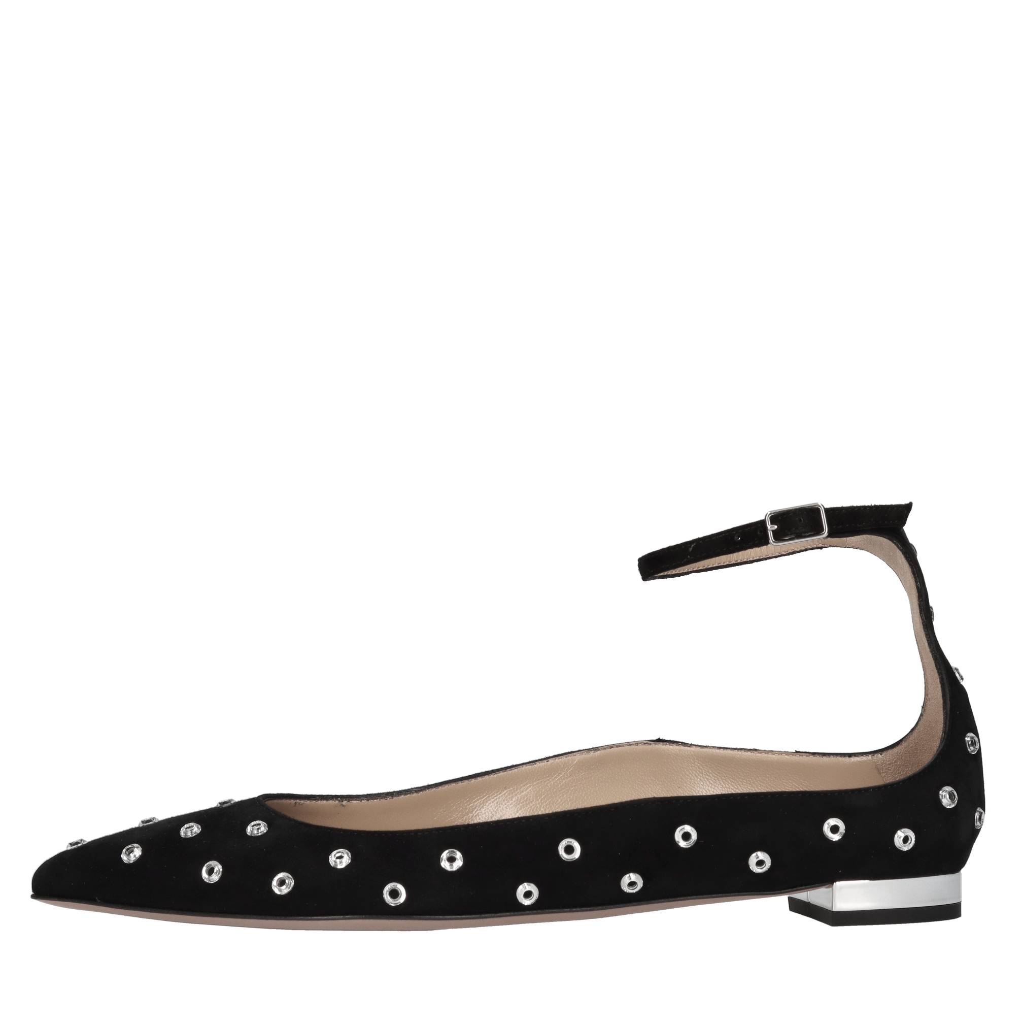 Aquazzura Flat shoes Black