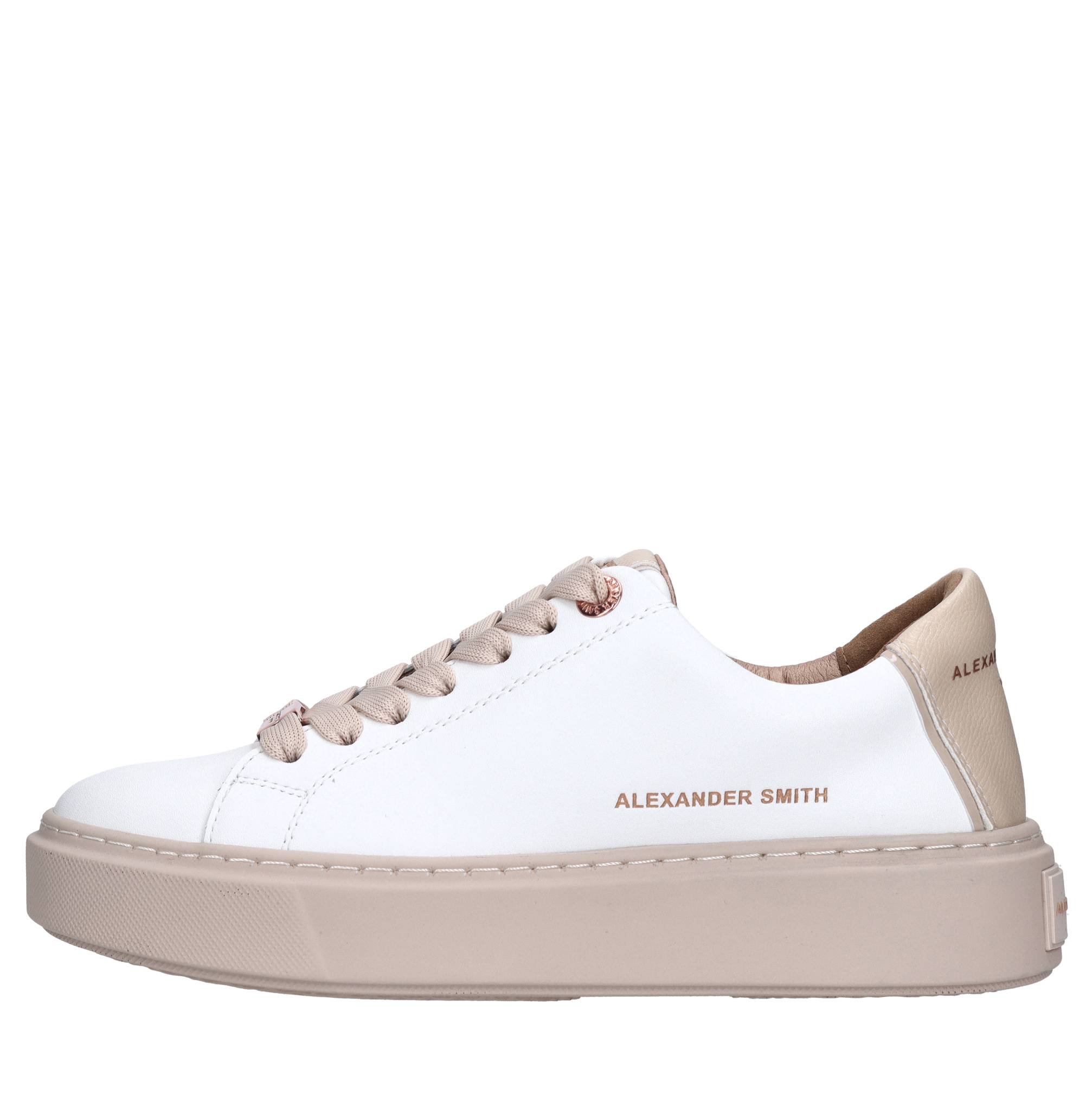 Alexander Smith With Heel White