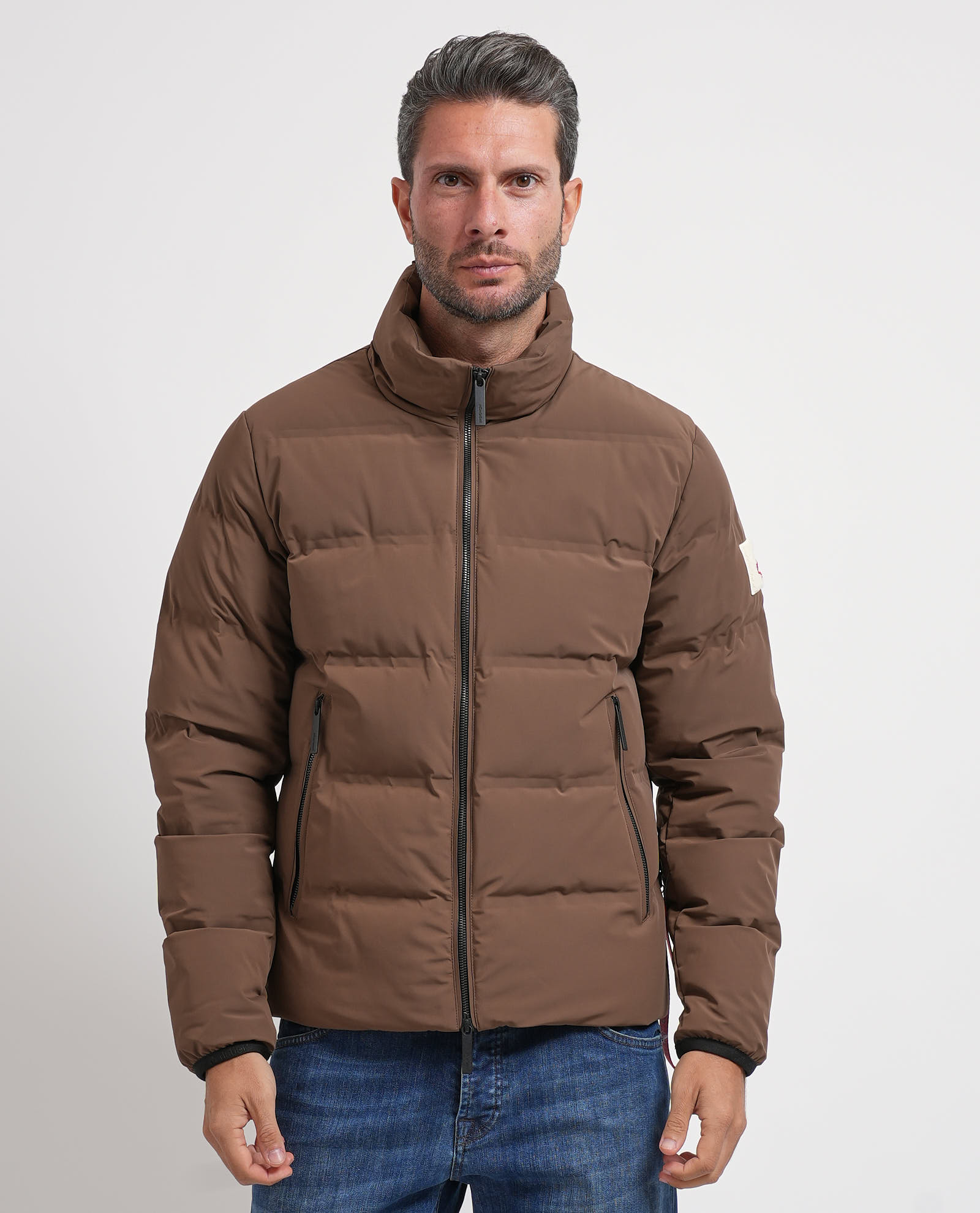 After Label Coats In Marrone Scuri