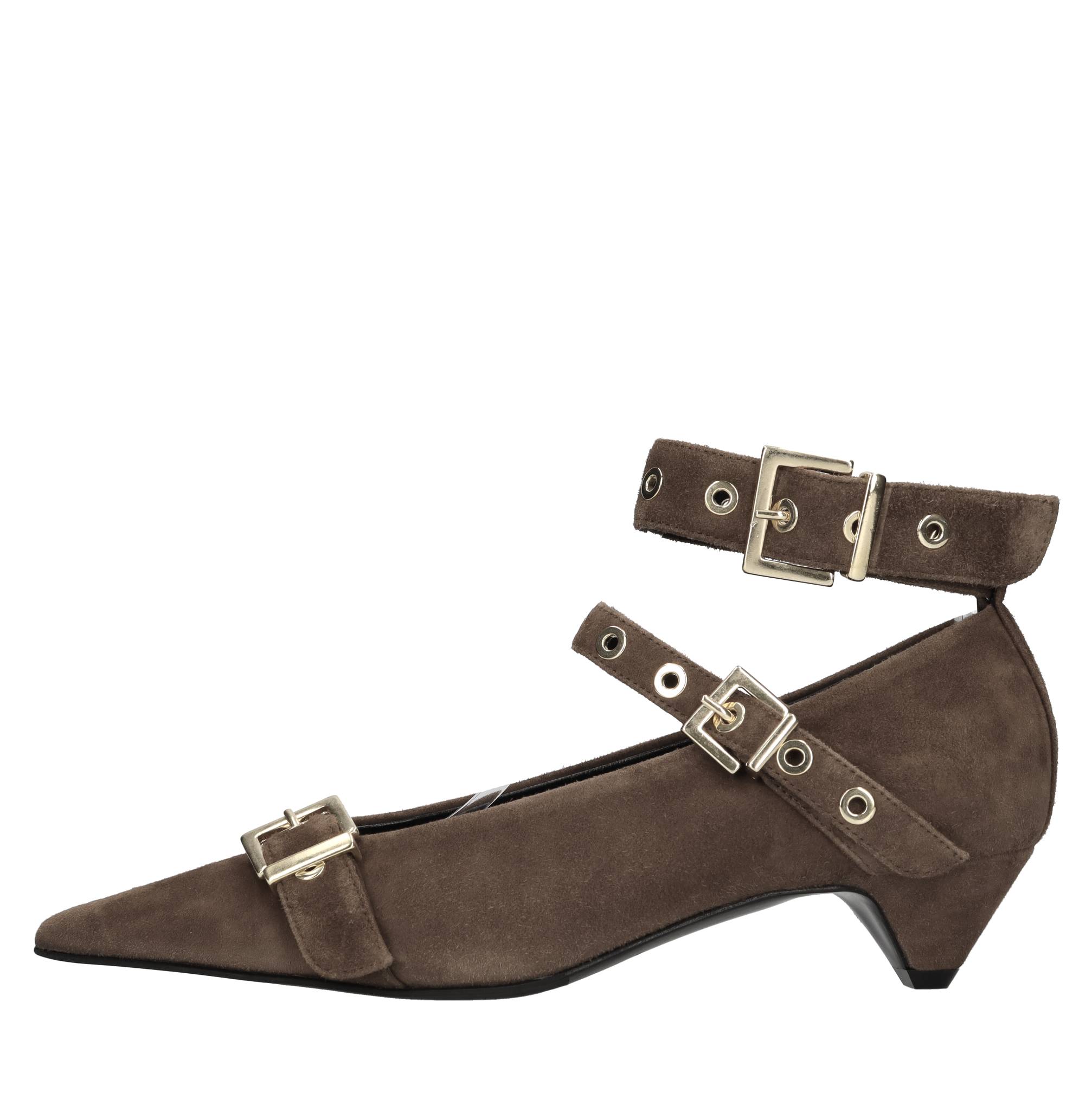 Lella Baldi With Heel Brown