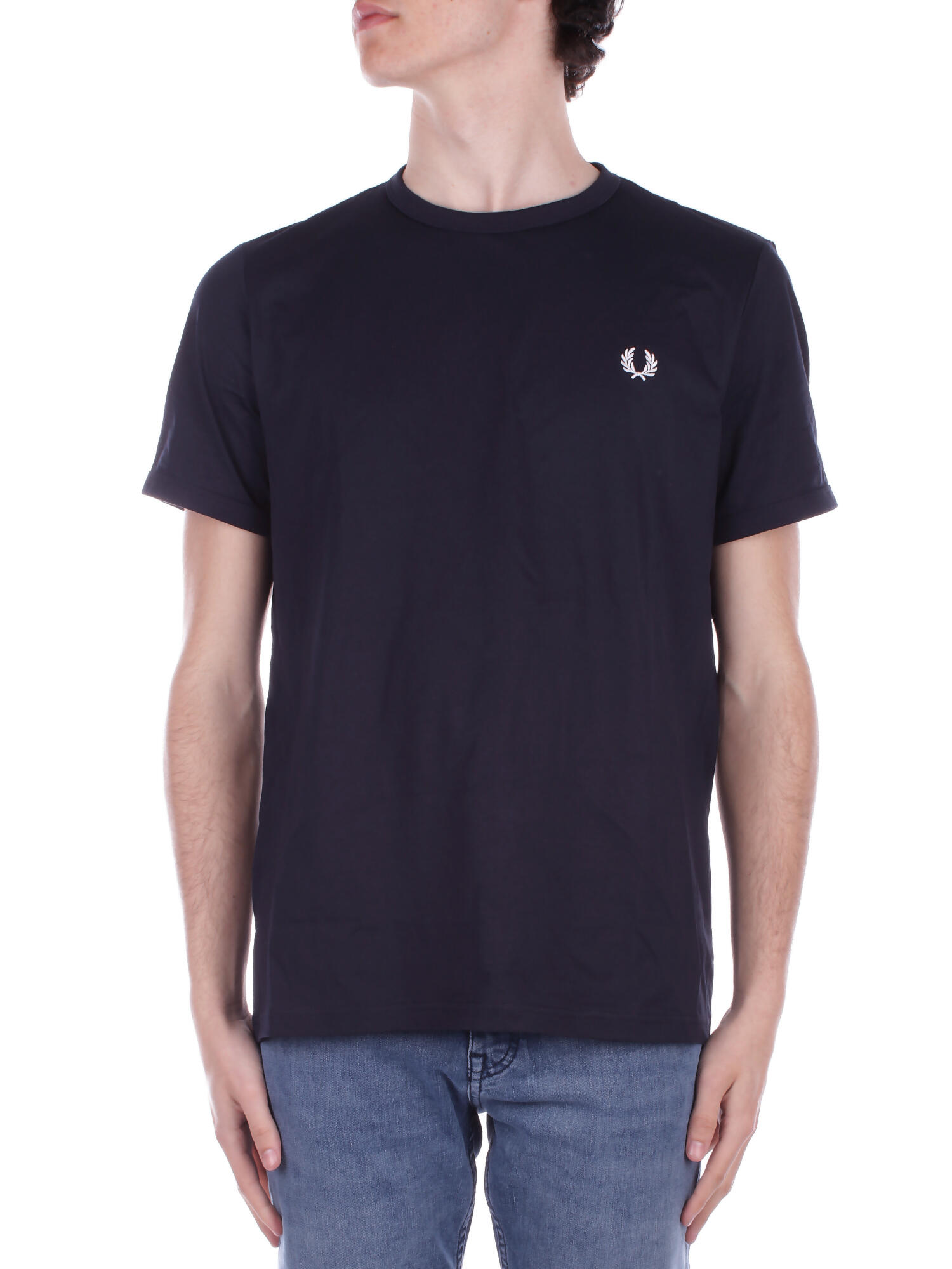 Fred Perry T-shirts en Polo Navy