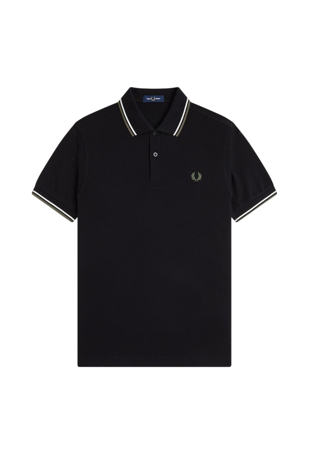 Fred Perry T-shirts en Polo Zwart