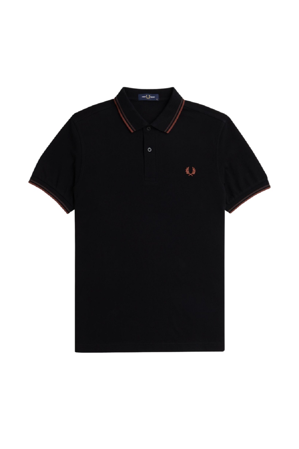 Fred Perry T-shirts And Polos Black In Nero Neri E Grigi