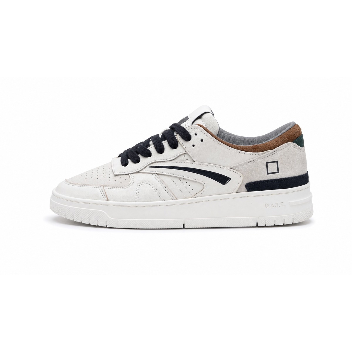 Date Schwarze weiBe Sneaker