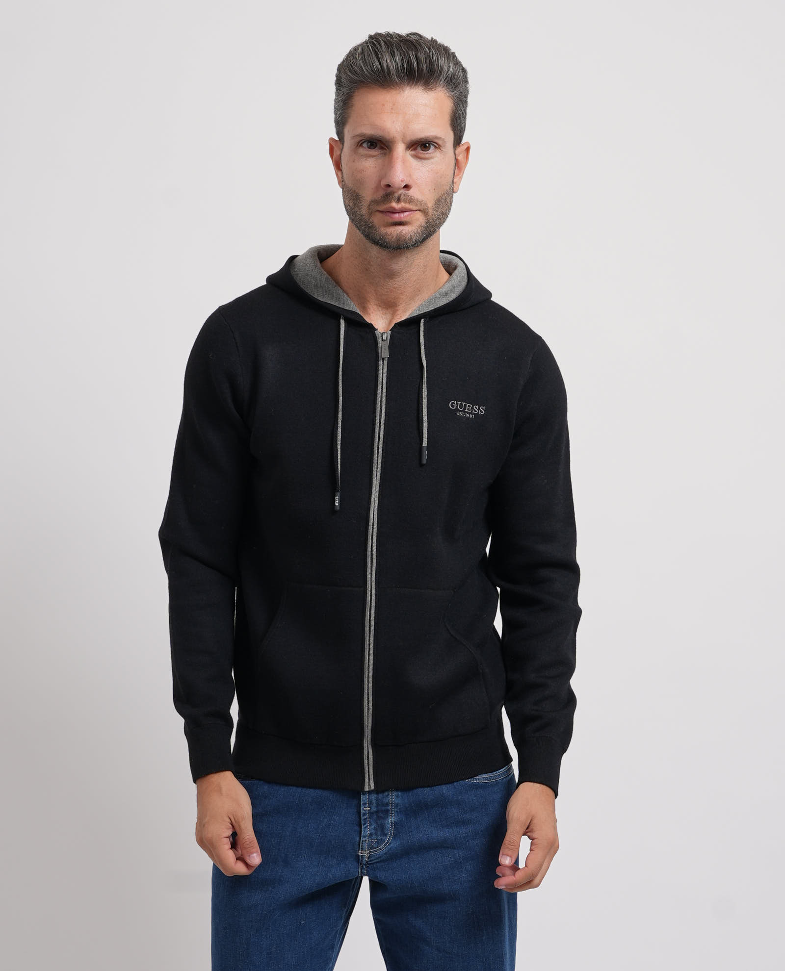 Guess Overhemden zwart
