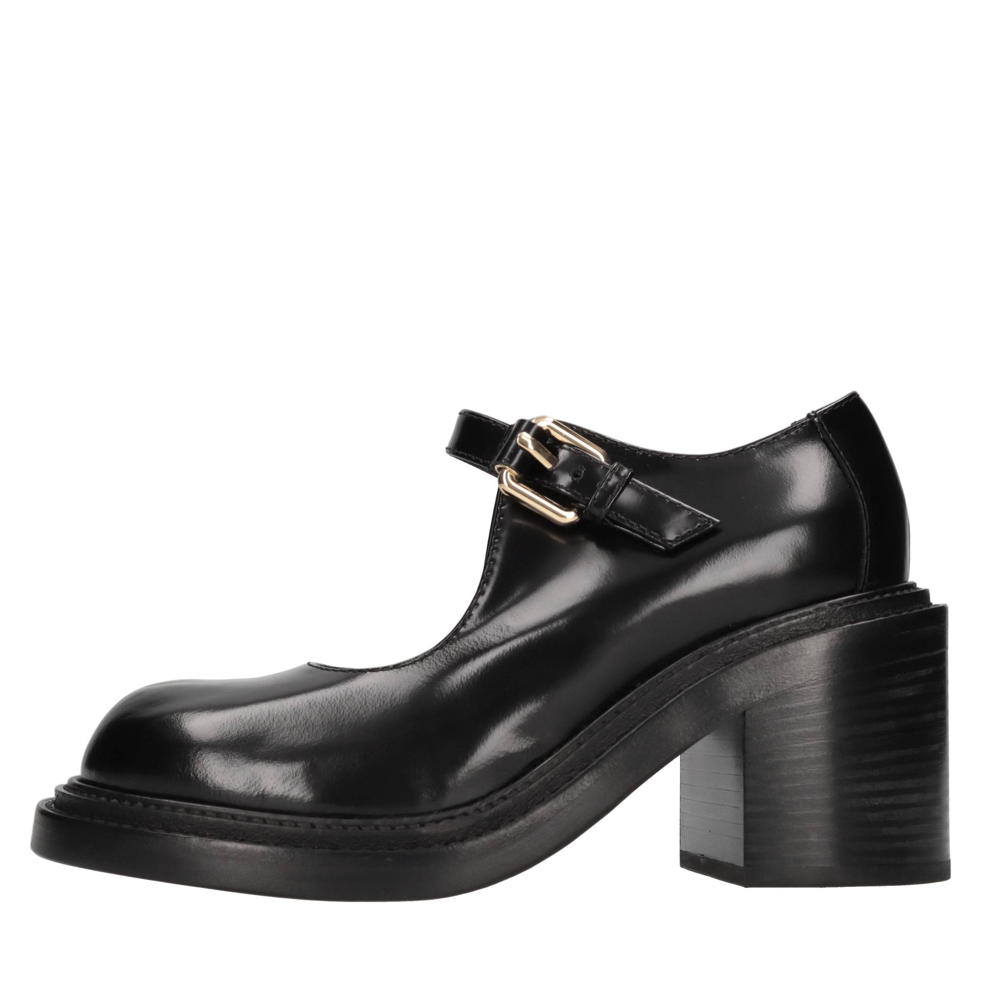 moschino-couture-milano Moschino Couture Milano Schuhe mit schwarzem Absatz, nero scuri