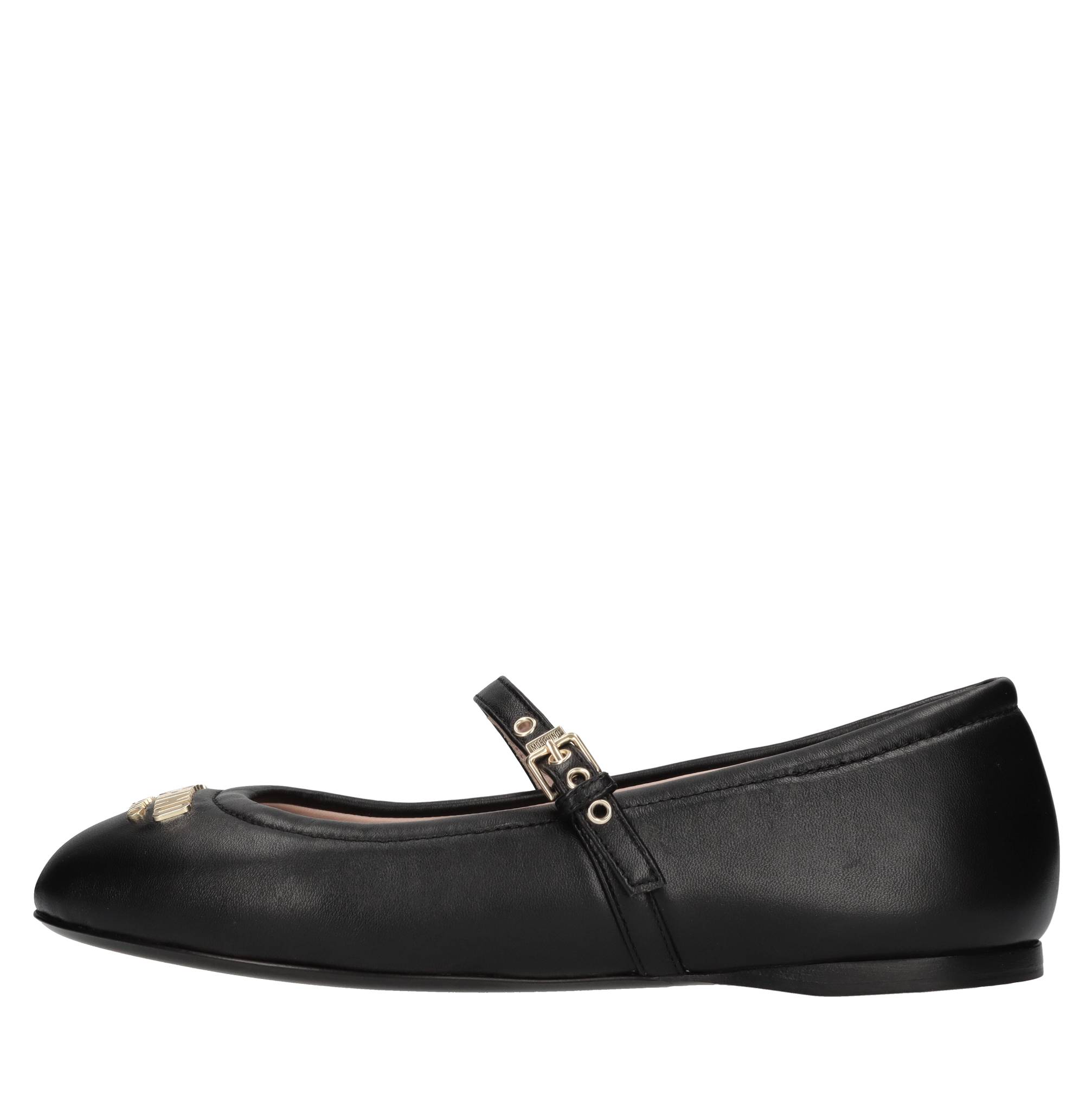 Moschino Couture Milano Niedrig Schuhe Schwarz
