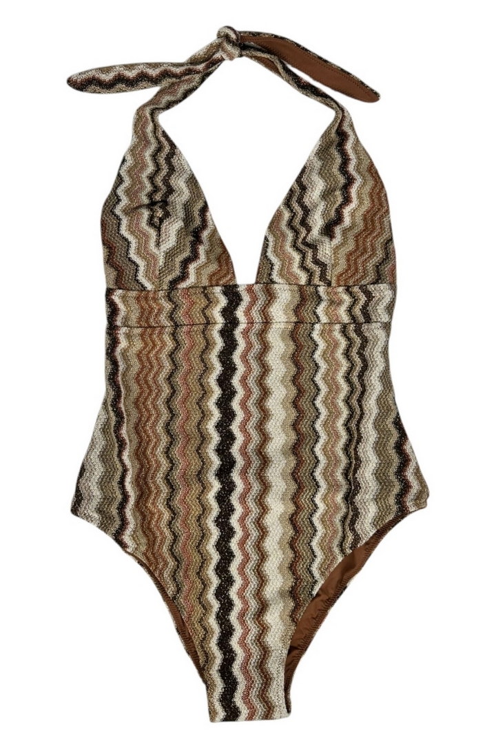 Mc2 Saint Barth Sea Clothing Brown/beige