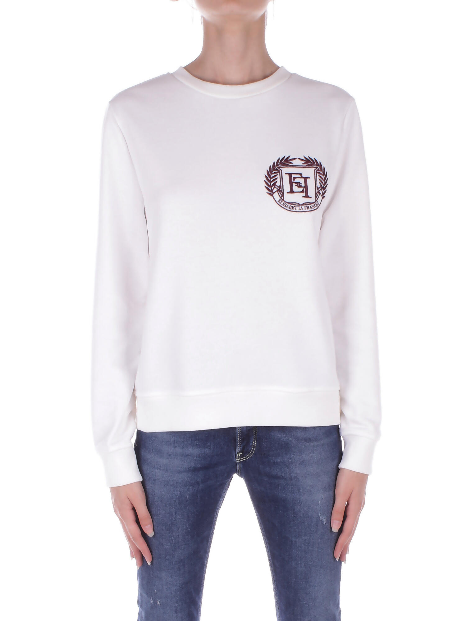 Elisabetta Franchi Sweaters Ivory