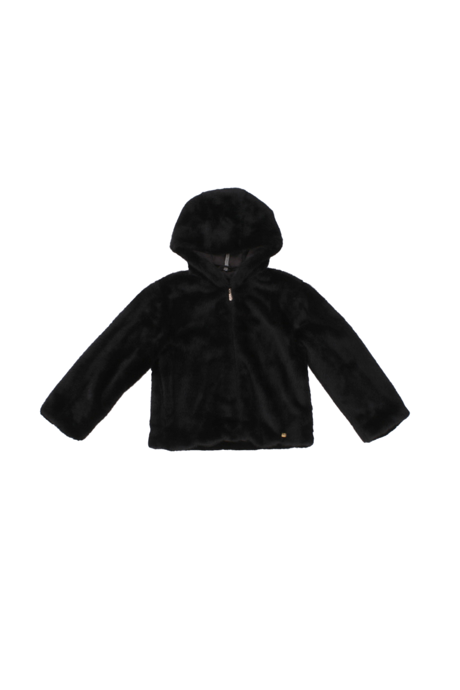 Manila Grace Coats Black In Nero Neri E Grigi