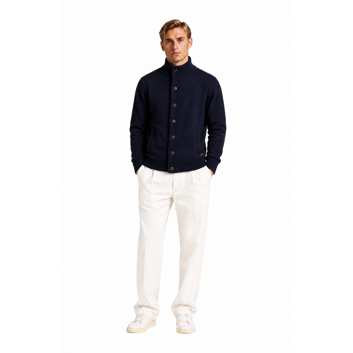 Barbour Navy Jersey