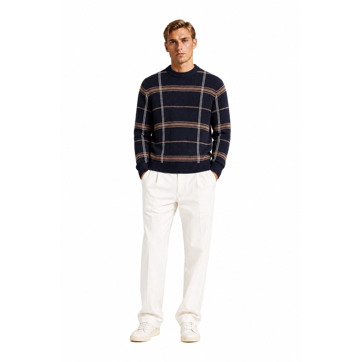 Barbour Navy Jersey