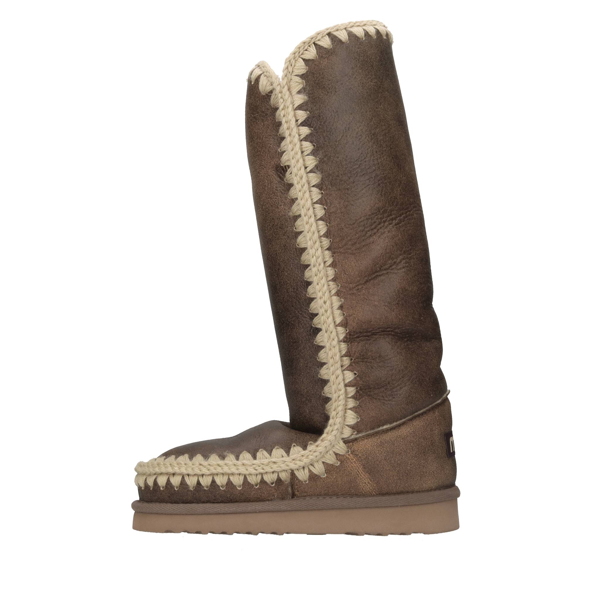 Mou Boots In Marrone Scuri